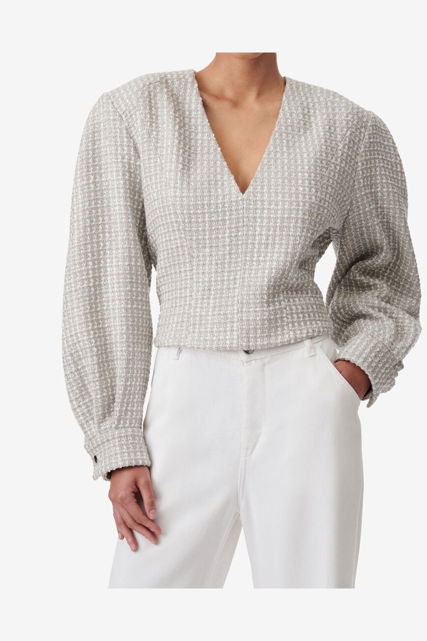 JILLA TOP SILVER/WHITE 3