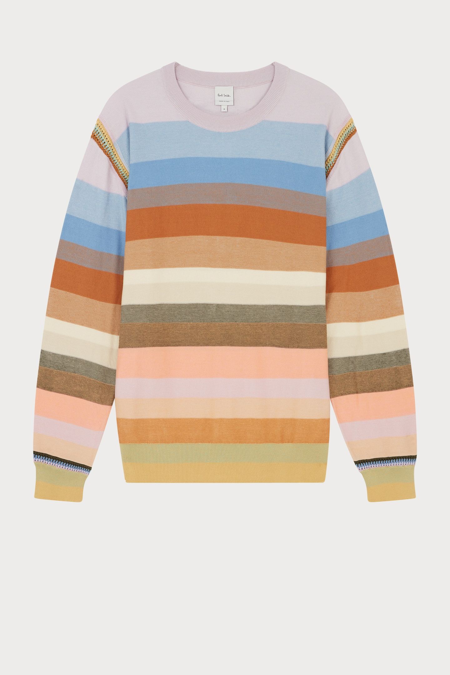 MENS SWEATER CREW NECK MULTI COLOURED 2