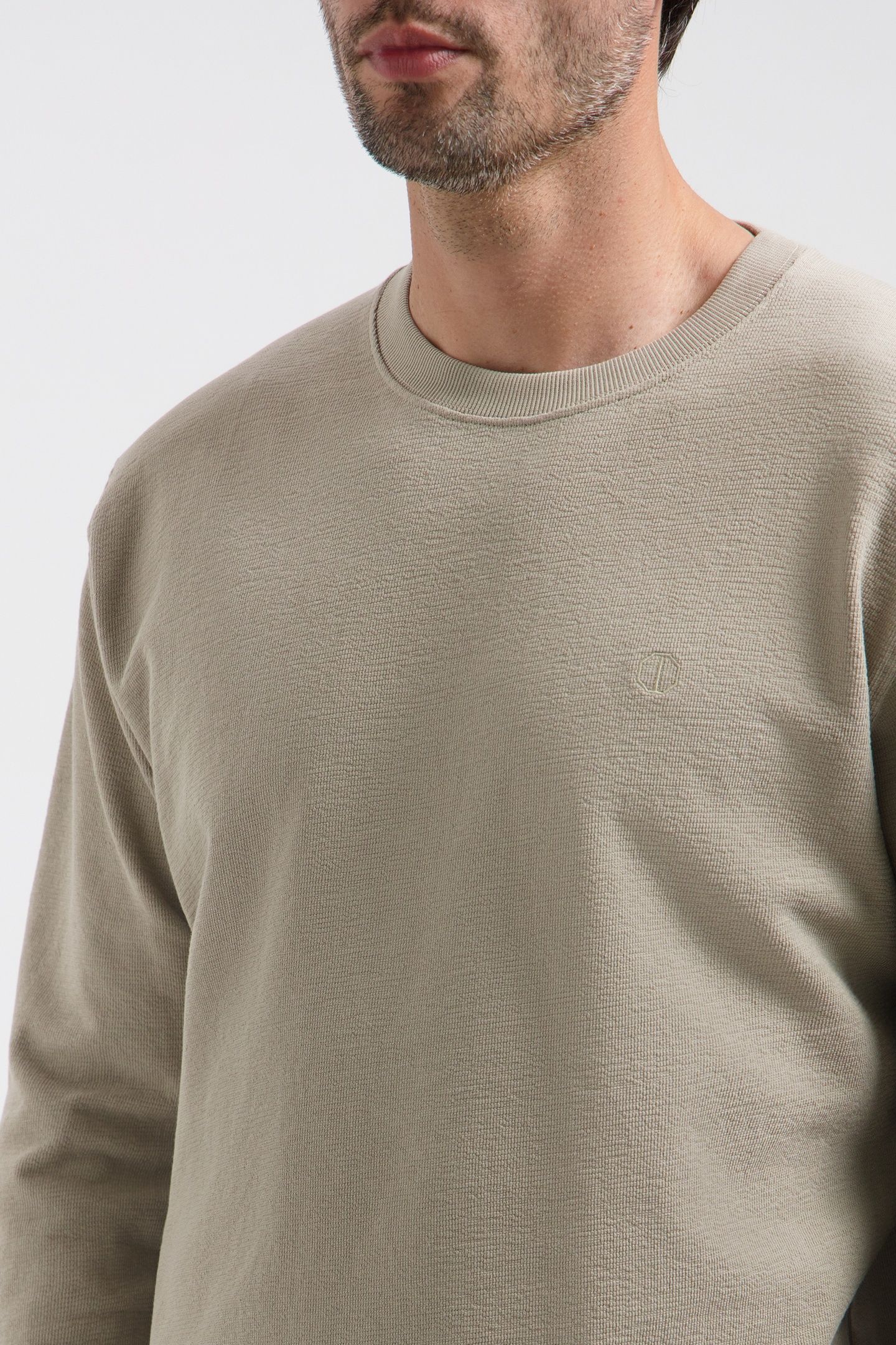 DS_LASSE CREWNECK VINTAGE KHAKI VINTAGE KHAKI 4