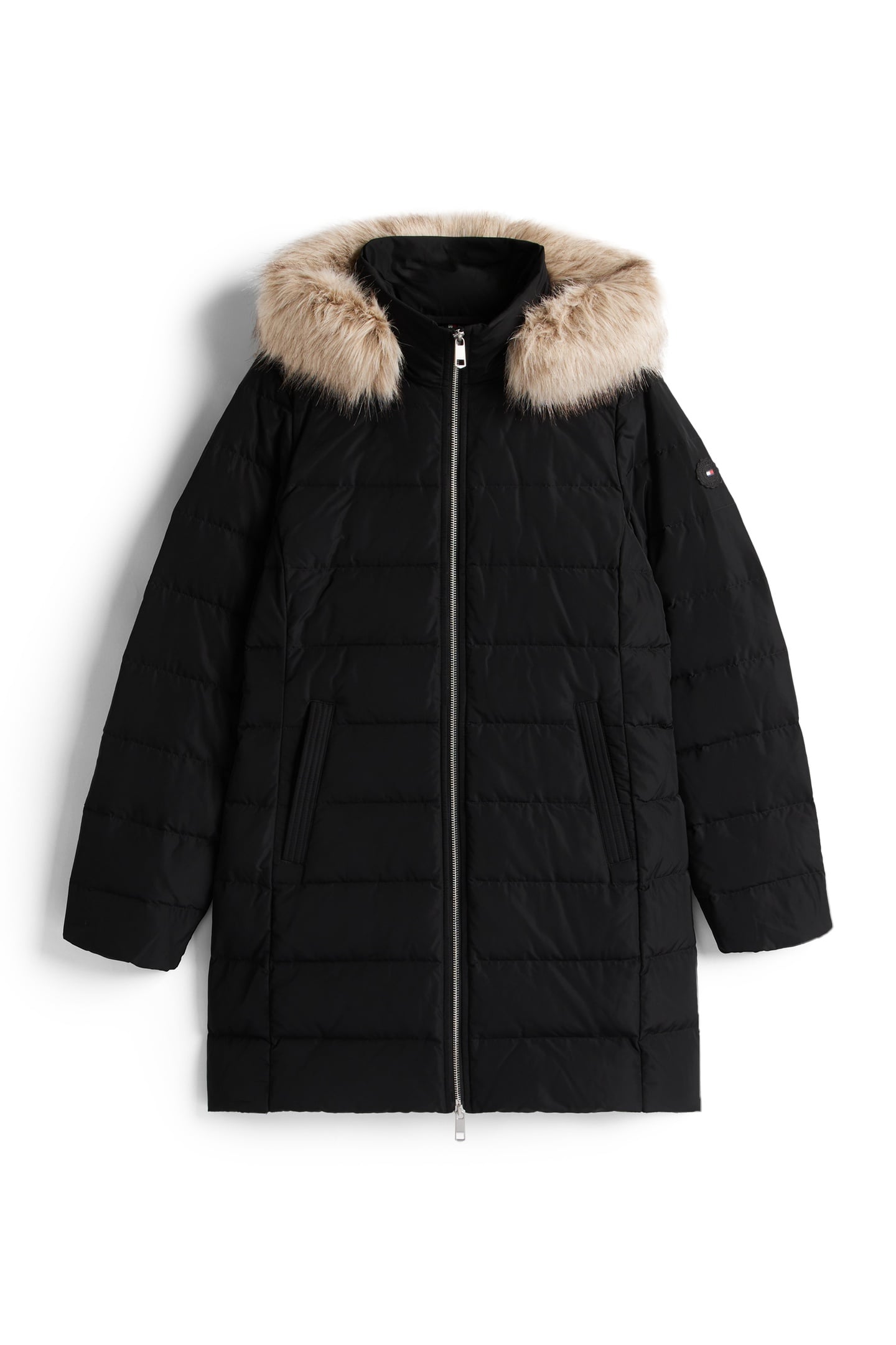 MW DOWN SLIM COAT BLACK 4