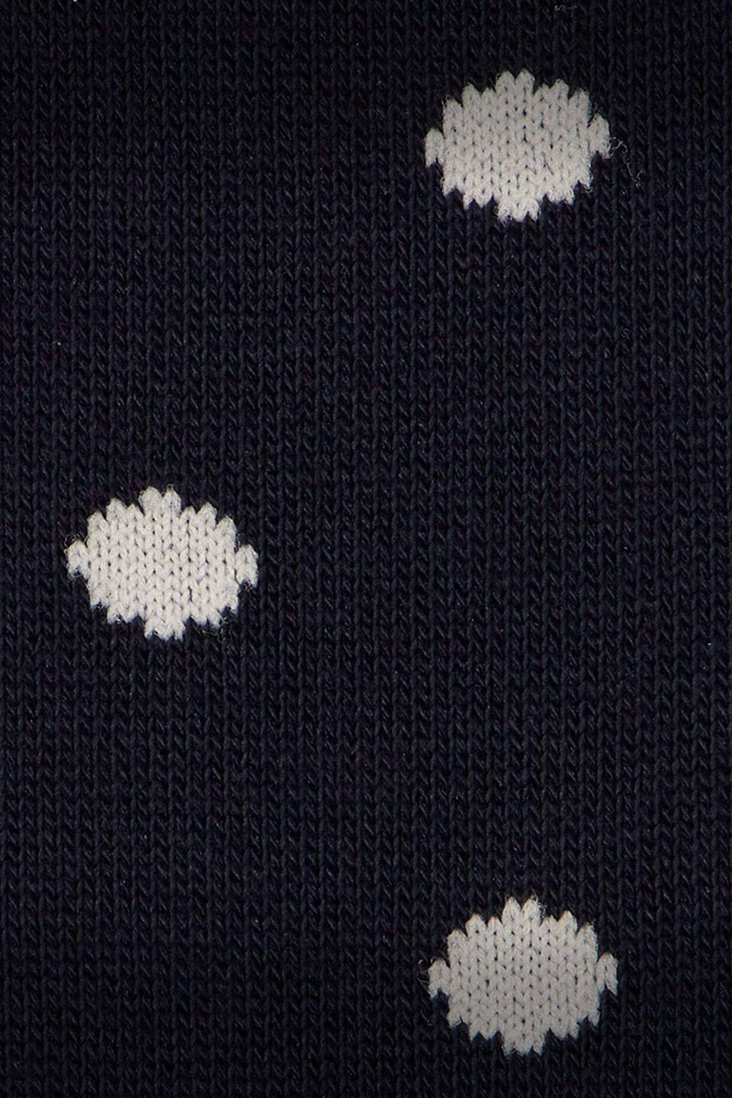 WOMEN SOCK JENNY POLKA NAVY 7