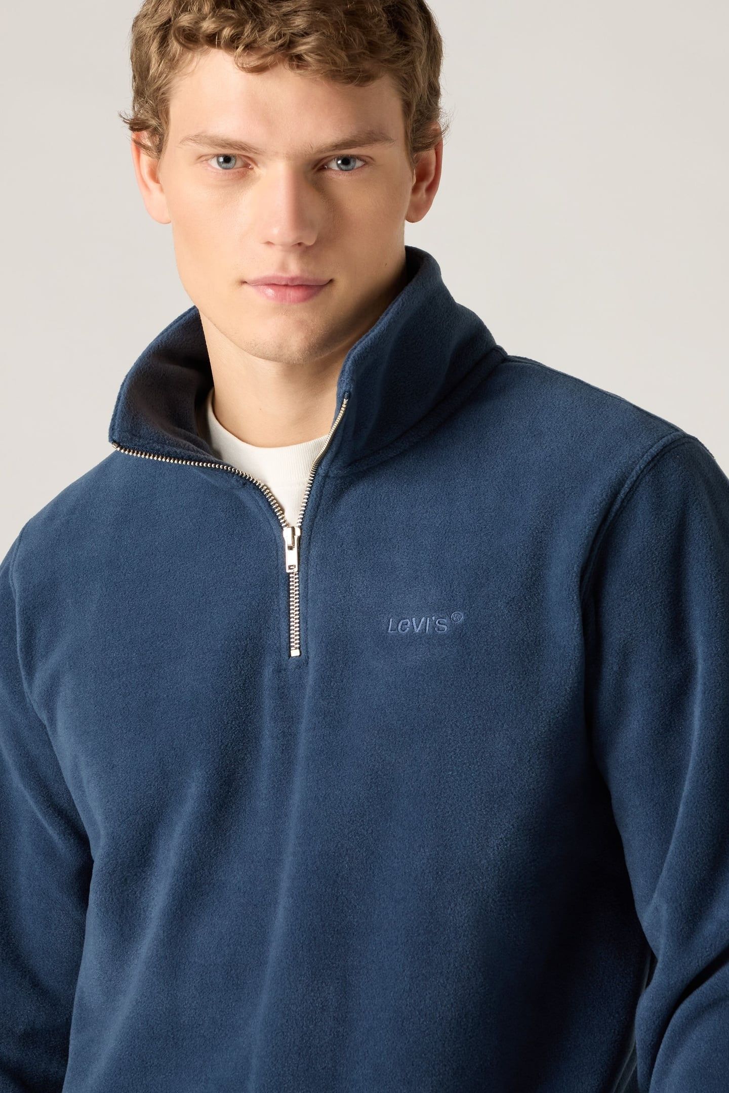 LSEORIGINAL HM 1/4 ZIP DRESS BLUES 6