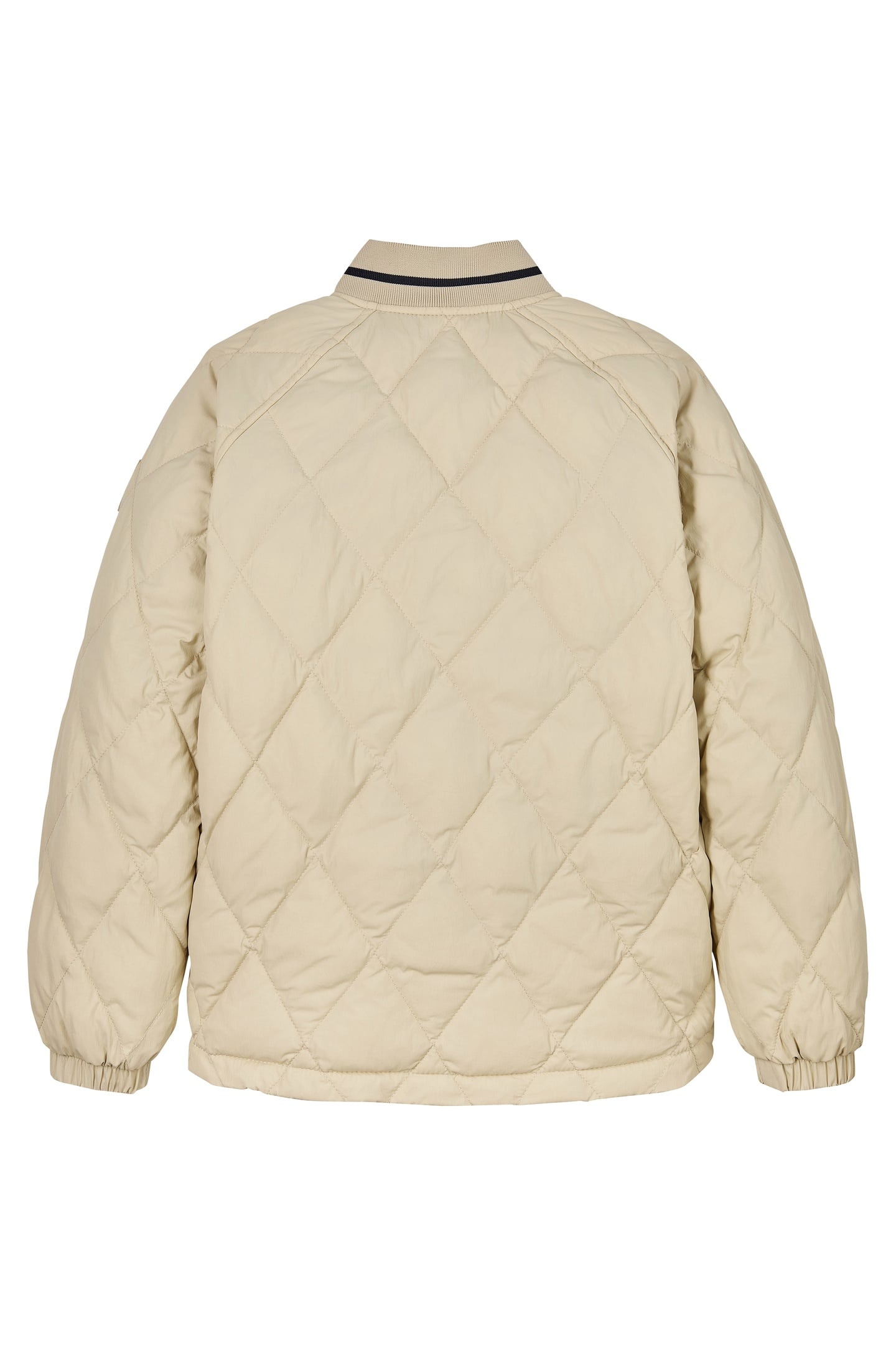 UNISEX U QUILTED JACKET CLASSIC BEIGE 4