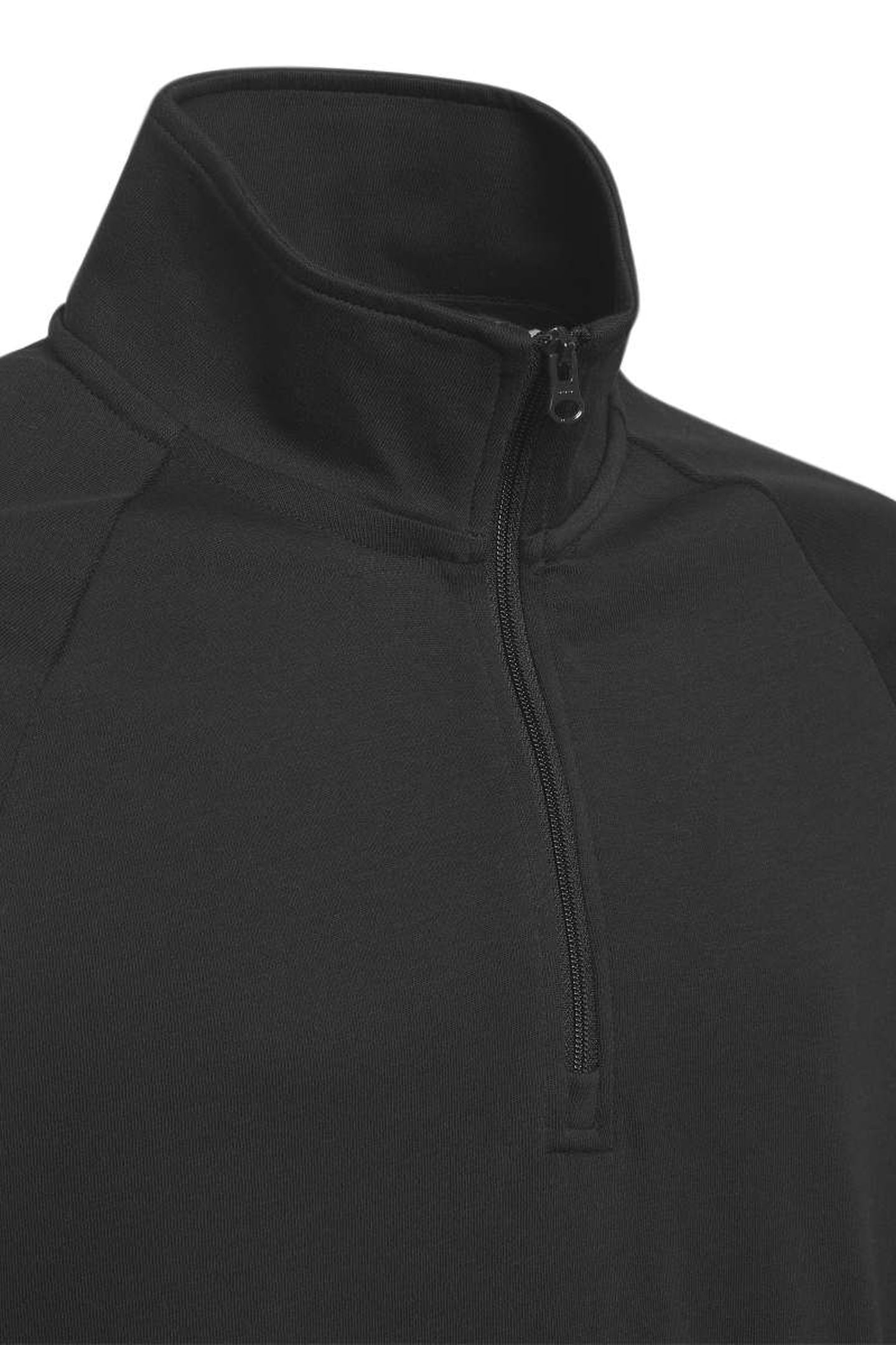 UNISEX QUARTER-ZIP LAYER BLACK 4