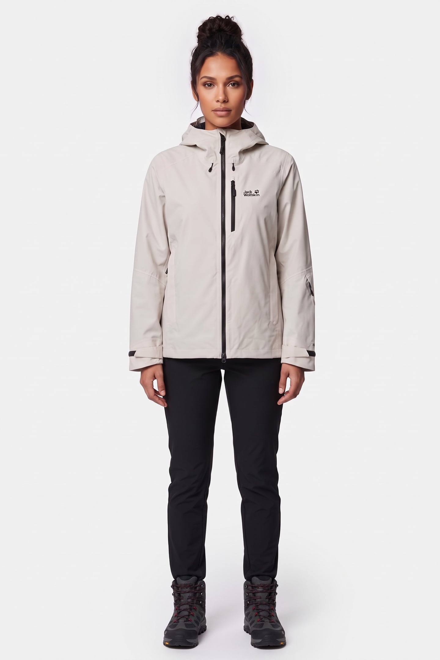FLOWLINE 3IN1 JACKET PALE SAND 1