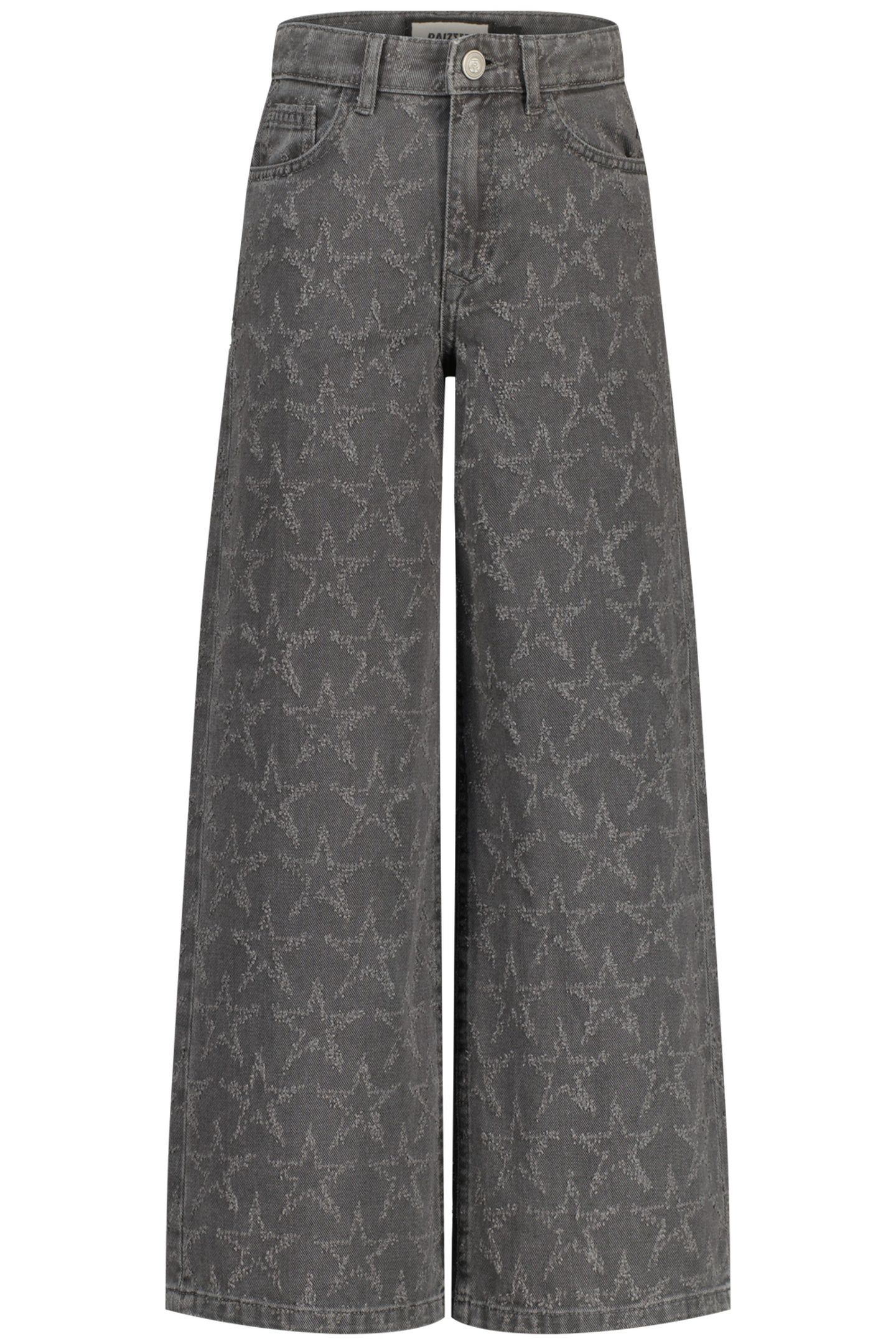 GIRLS MONACO LASER JEANS MID GREY STONE 1