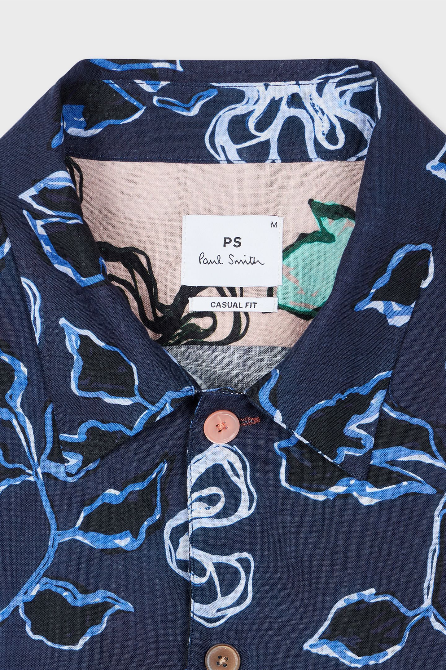MENS SS CASUAL FIT SHIRT VERY DARK NAVY 3