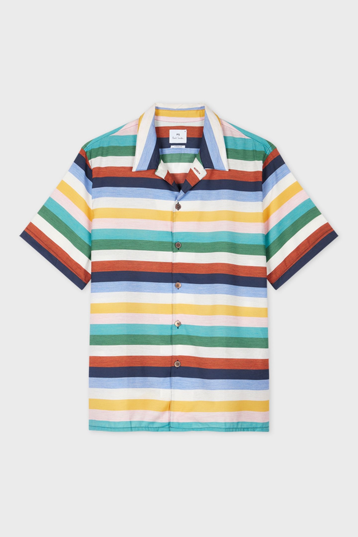 MENS SS CASUAL FIT SHIRT CYCLIST STRIPE 4