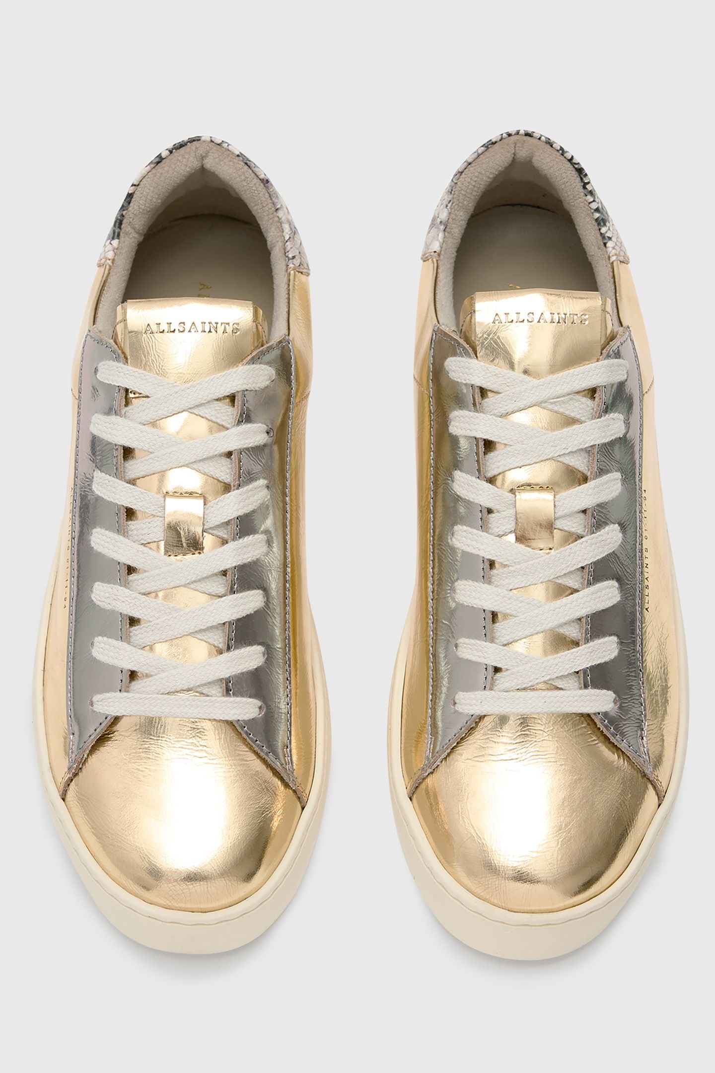 SHANA MET SNEAKER GOLD/SILVER 6