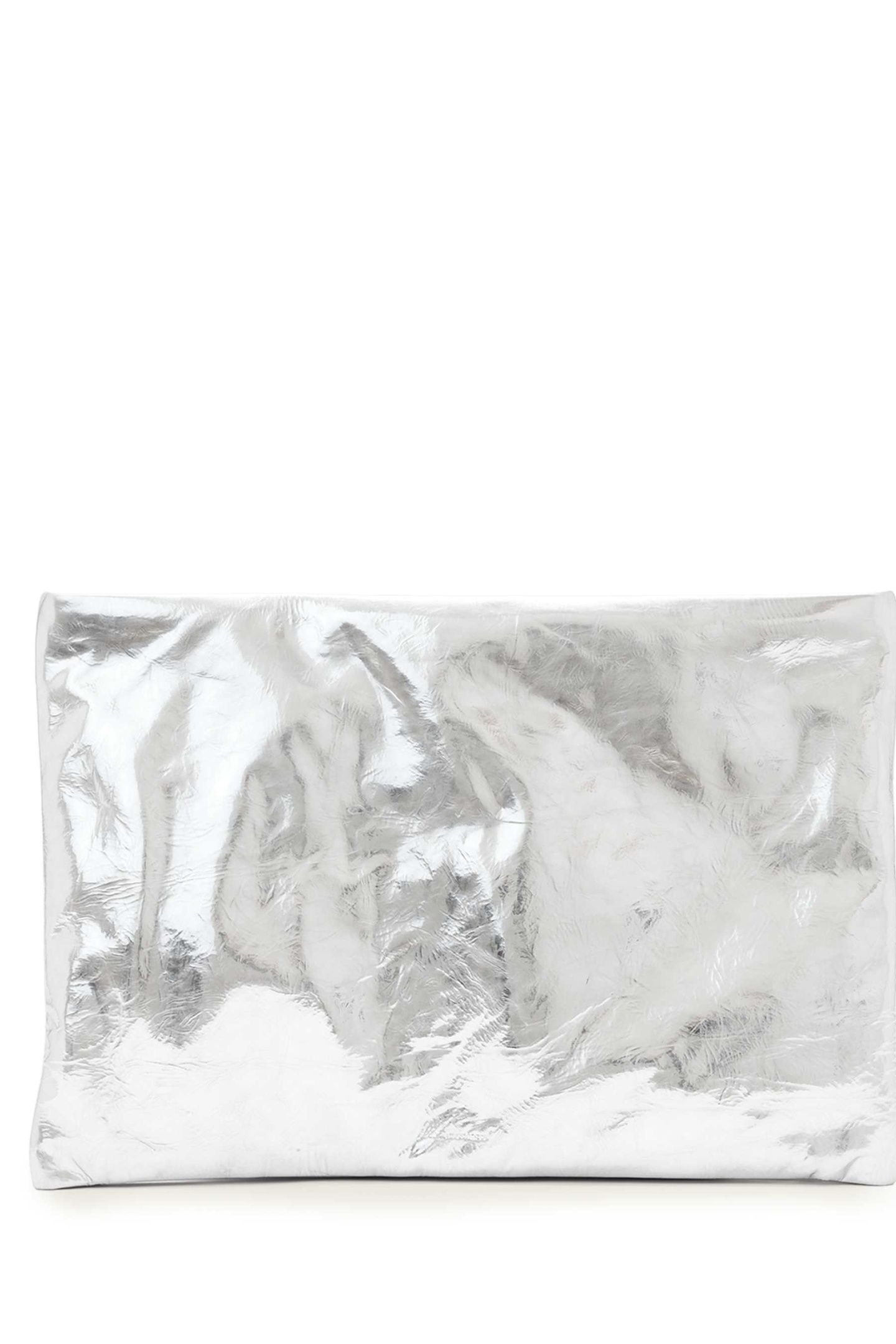 BETTINA LRG CLUTCH FOGGY SILVER 1