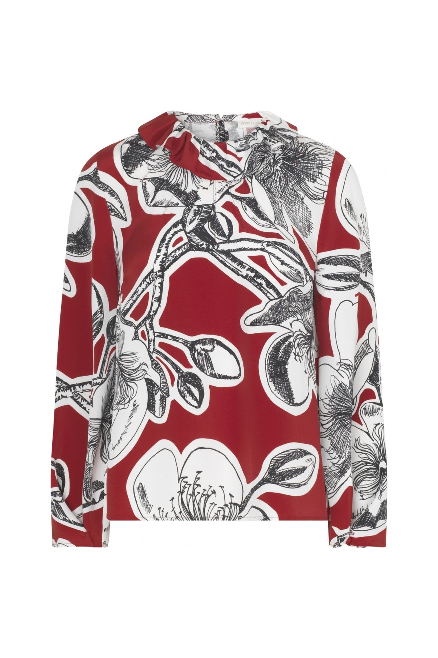 POPPY TOP LONG SLEEVE JASMINE DAHLIA 2