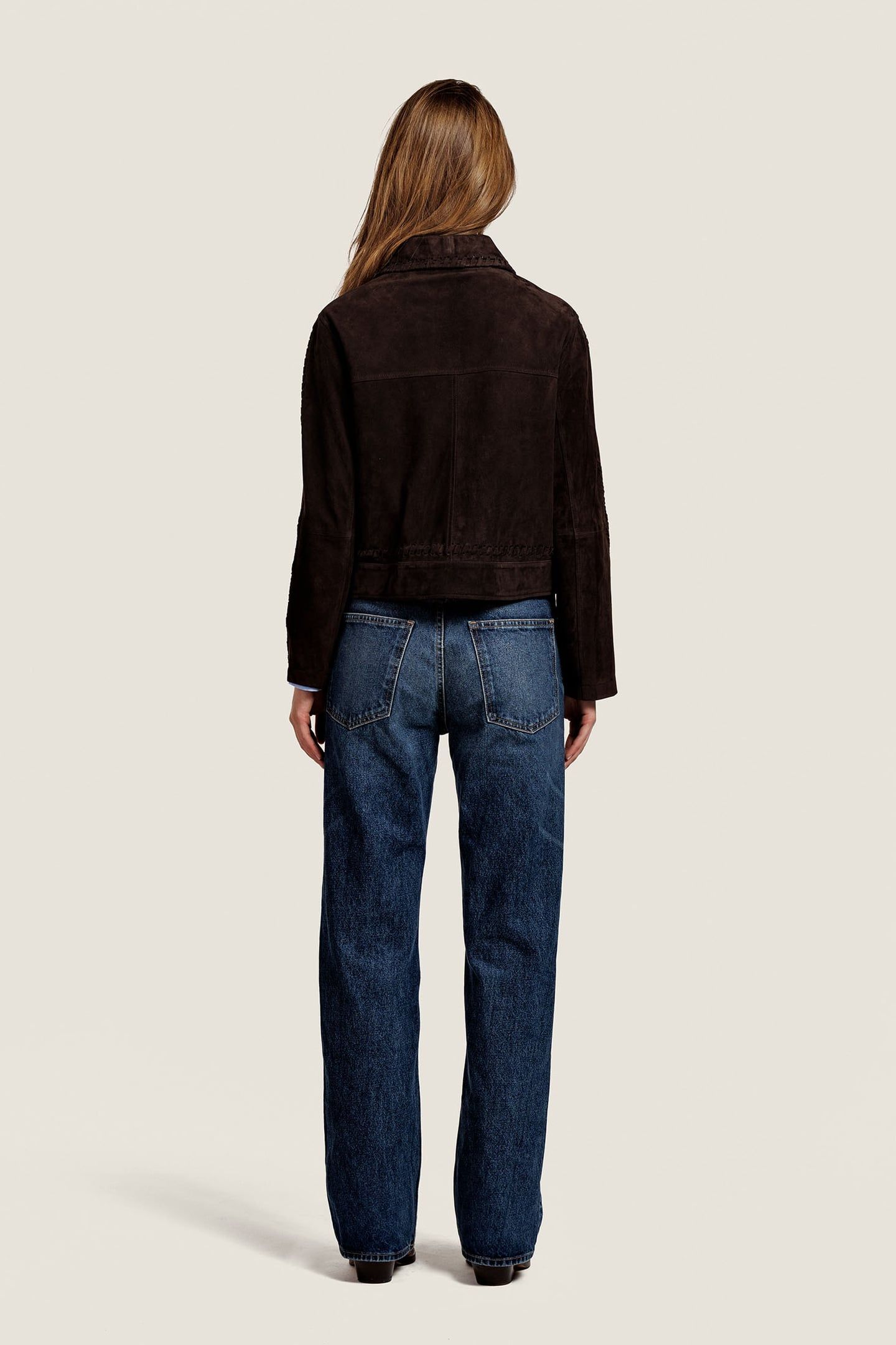 NOÈLLE SUEDE JACKET COFFEE 3