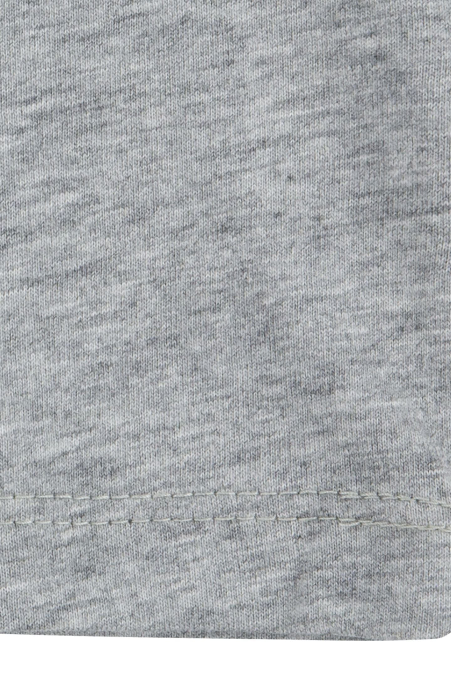 BOYS S/S BATWING TEE GREY HEATHER 4