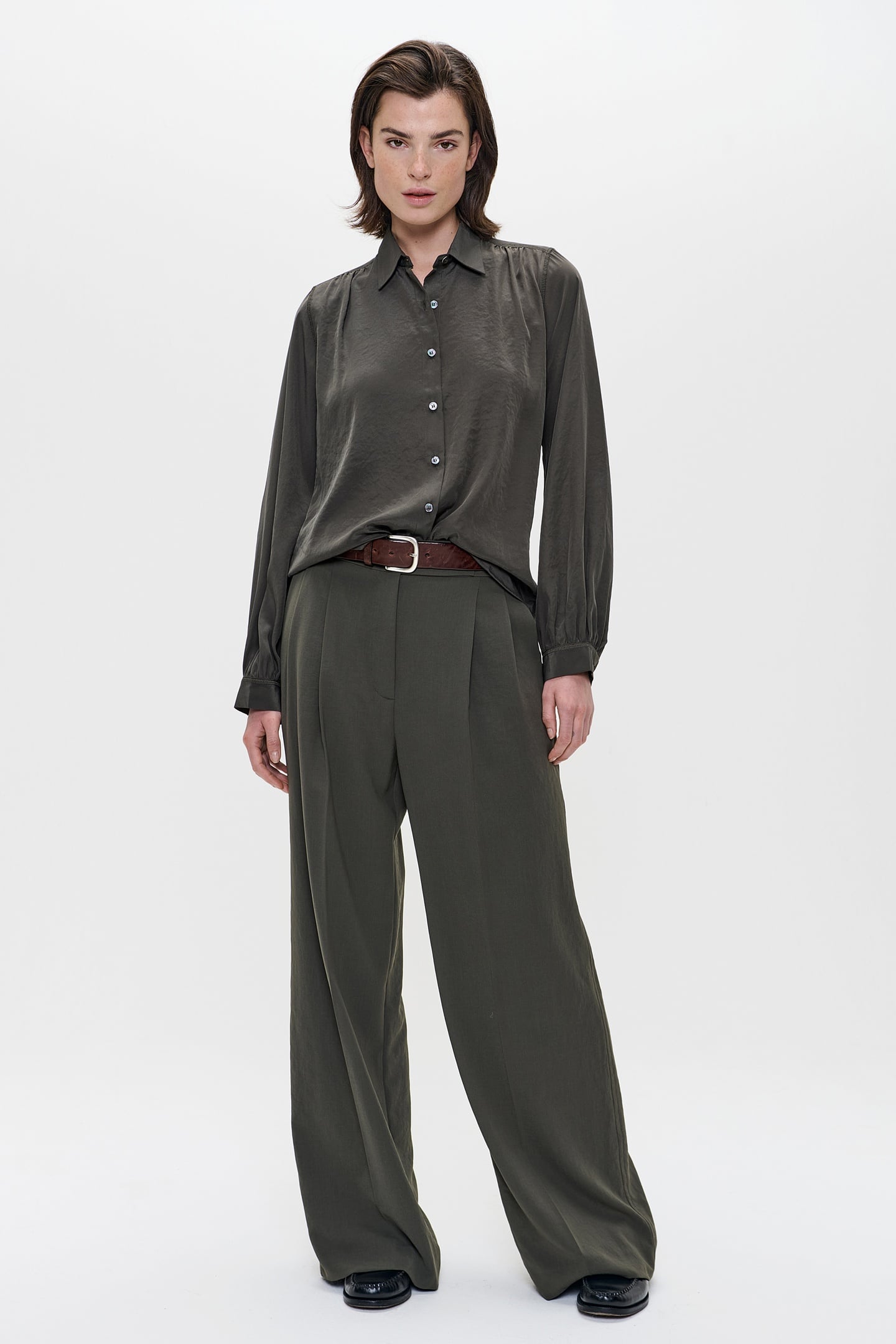TECHNOSILK BLOUSE DEEP FOREST 2