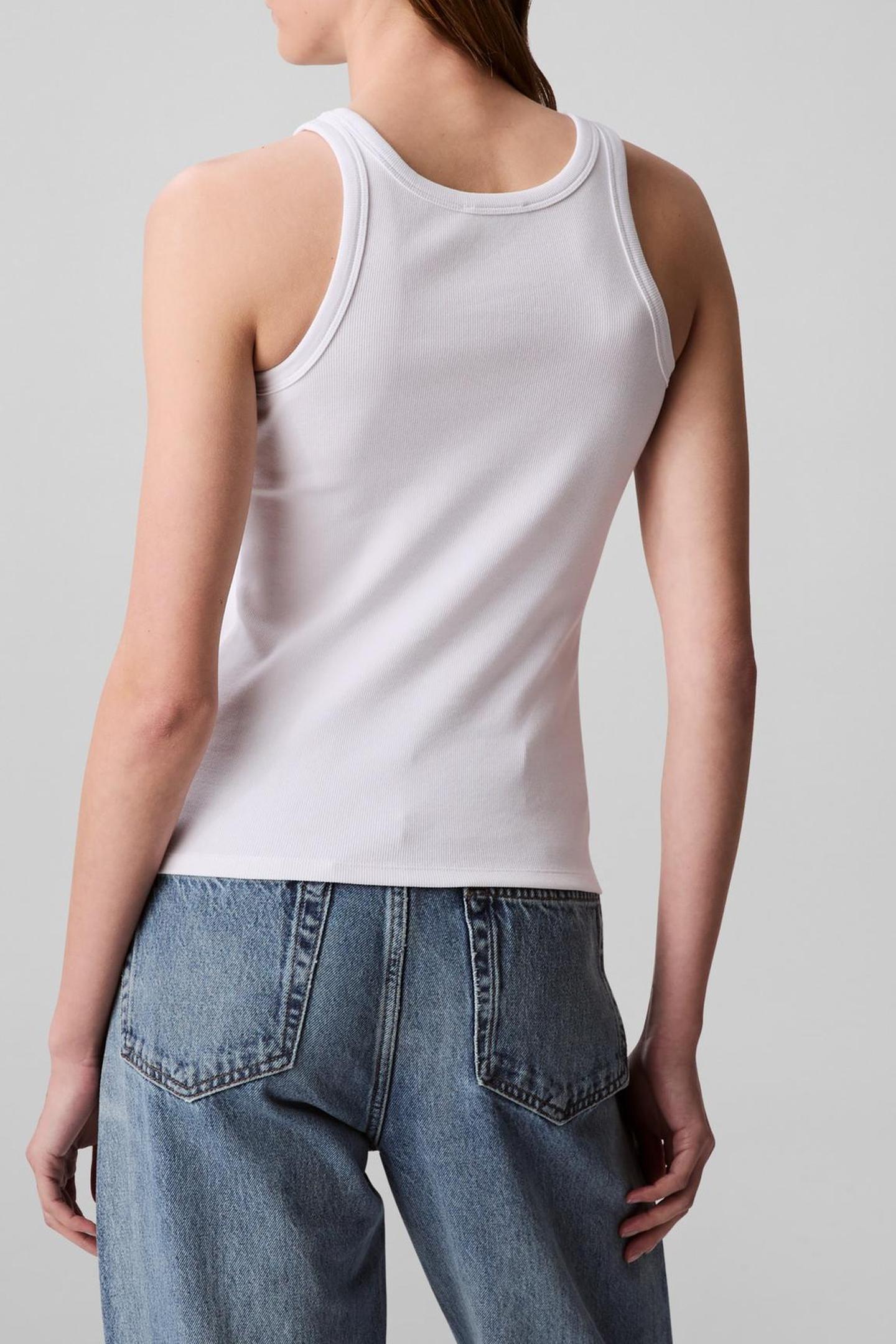 SL COTTON CONTOUR RIB BRILLIANT WHITE 2