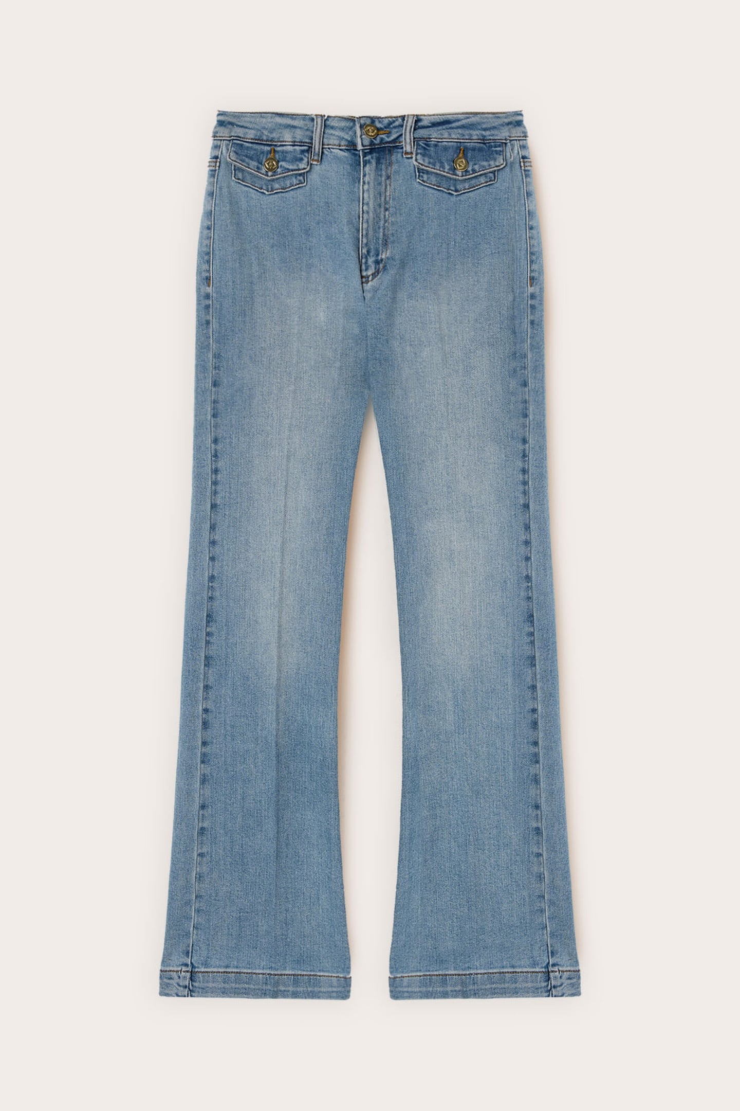 LIGHT BLUE FLARE JEANS LIGHT BLUE 4