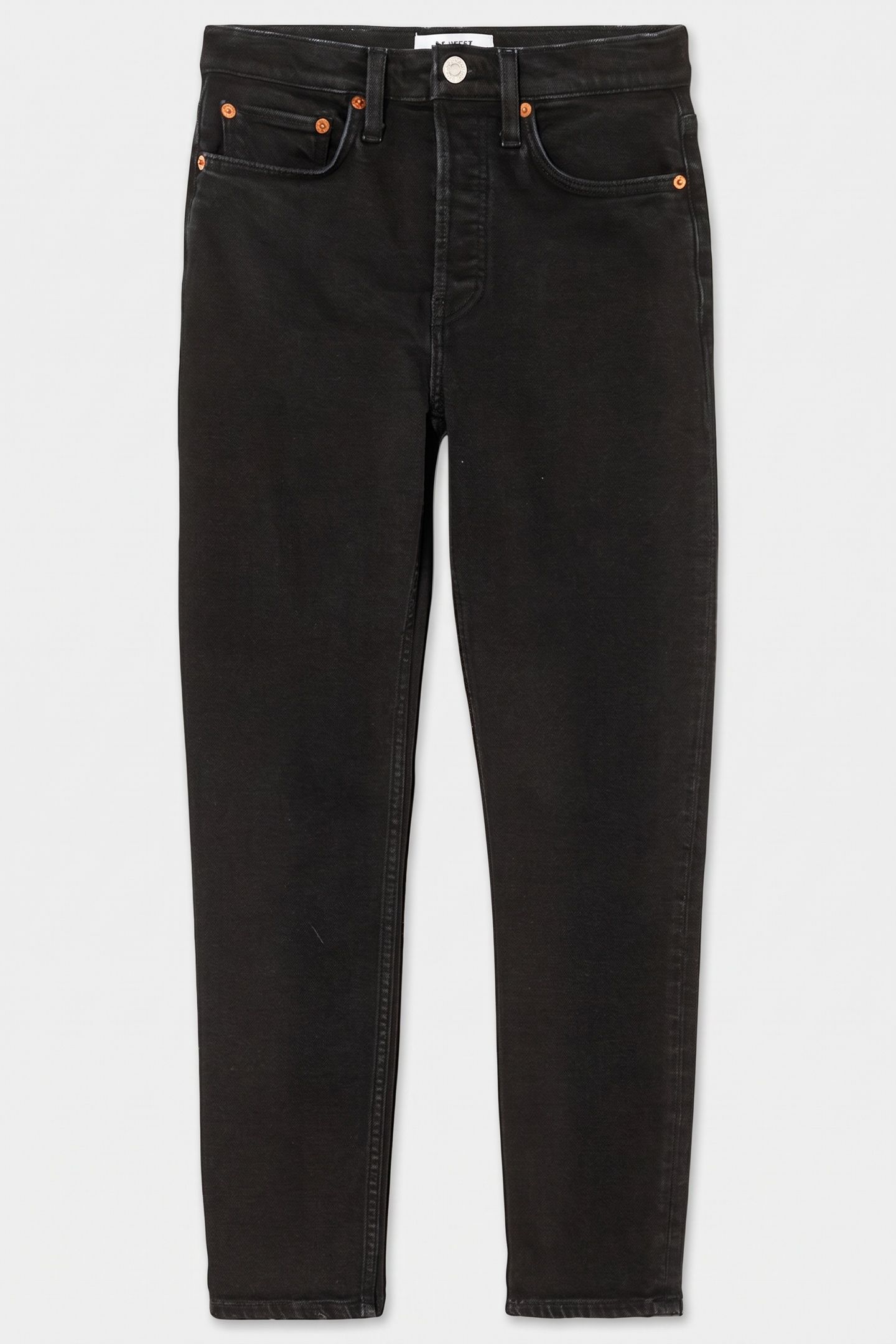 90S HIGH RISE ANKLE CROP NOIR 5