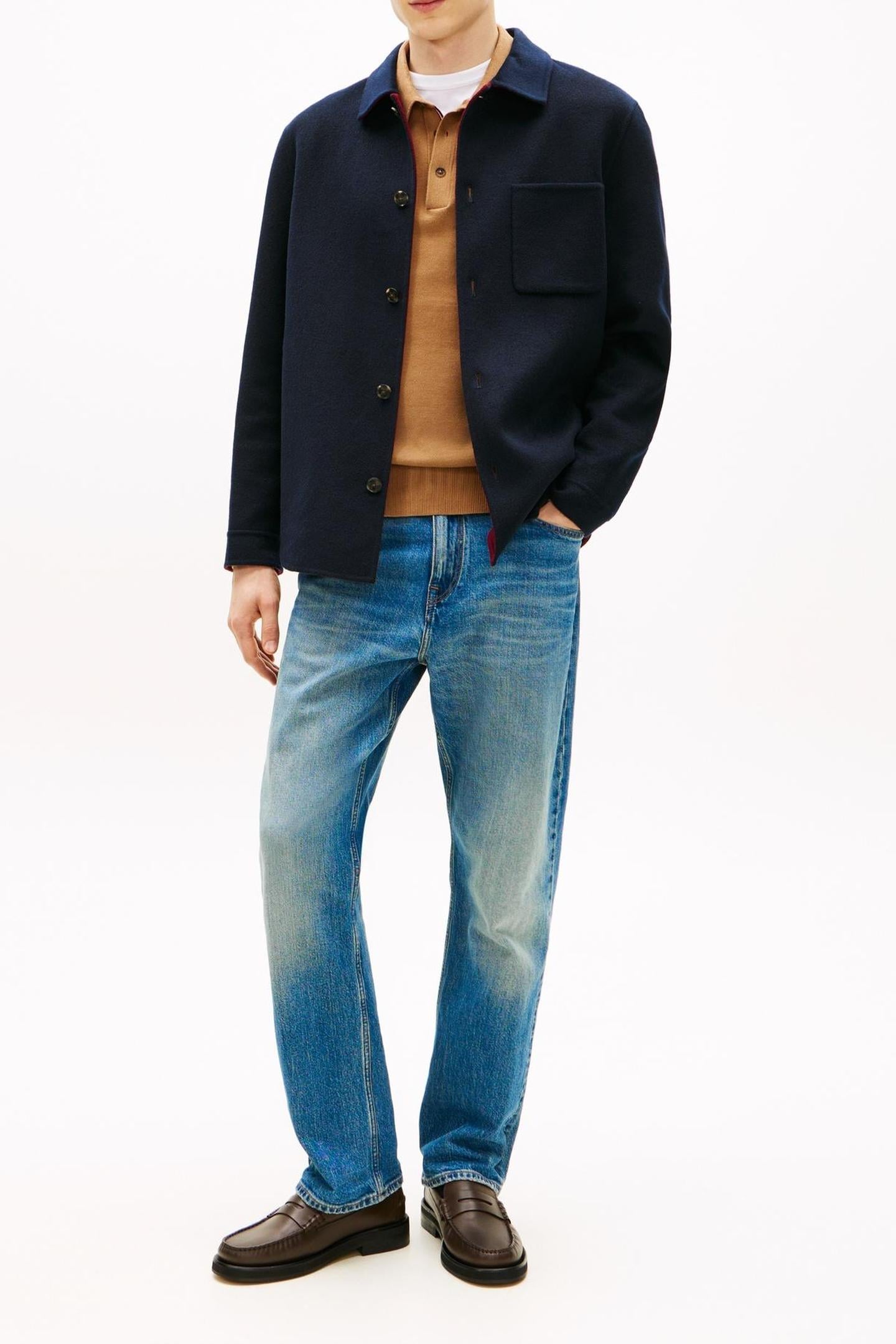 DC SPLITTABLE WOOL JACKET DESERT SKY 1