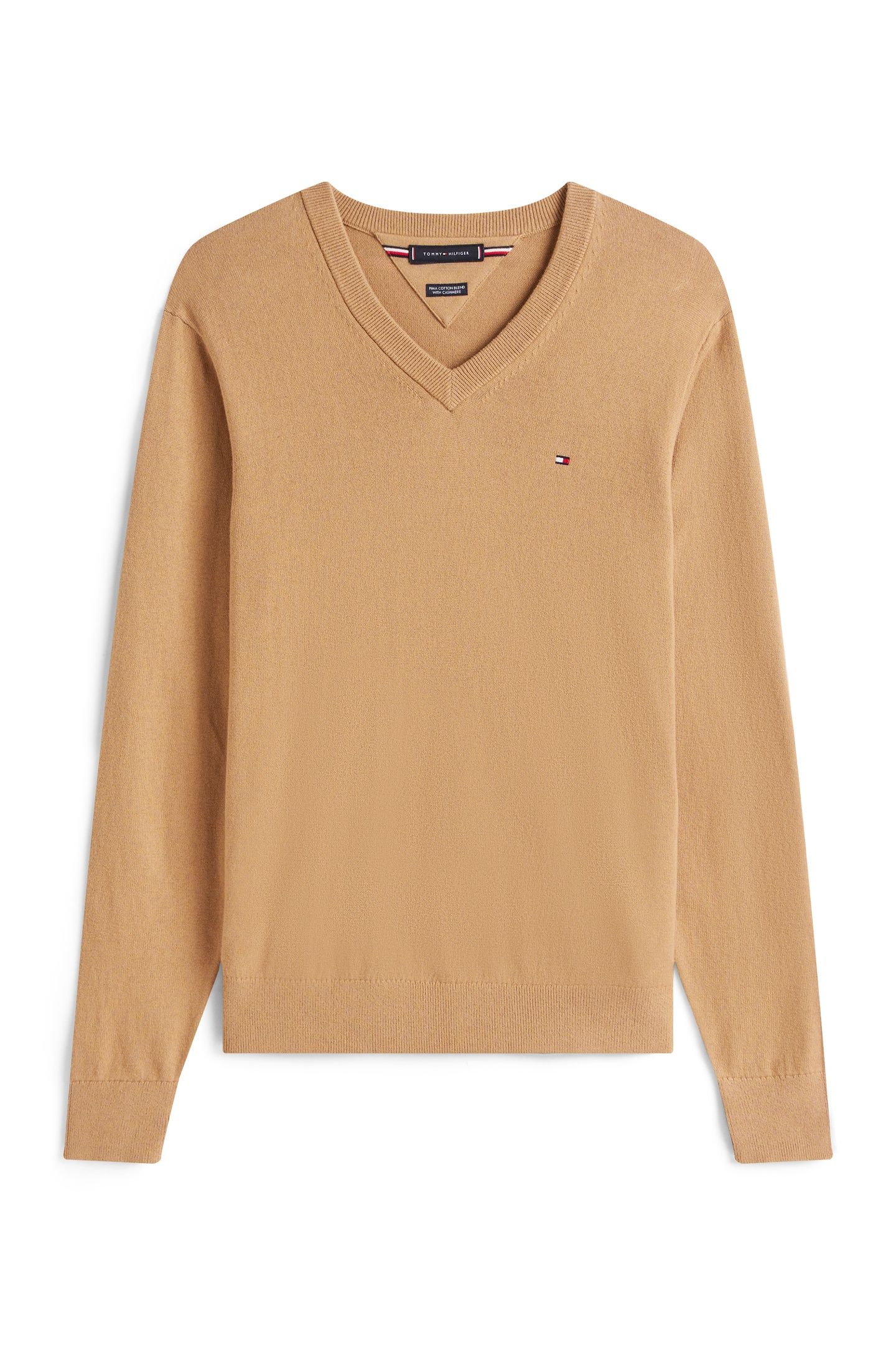 PIMA COTTON CASHMERE SWEATER TIMELESS CAMEL 4