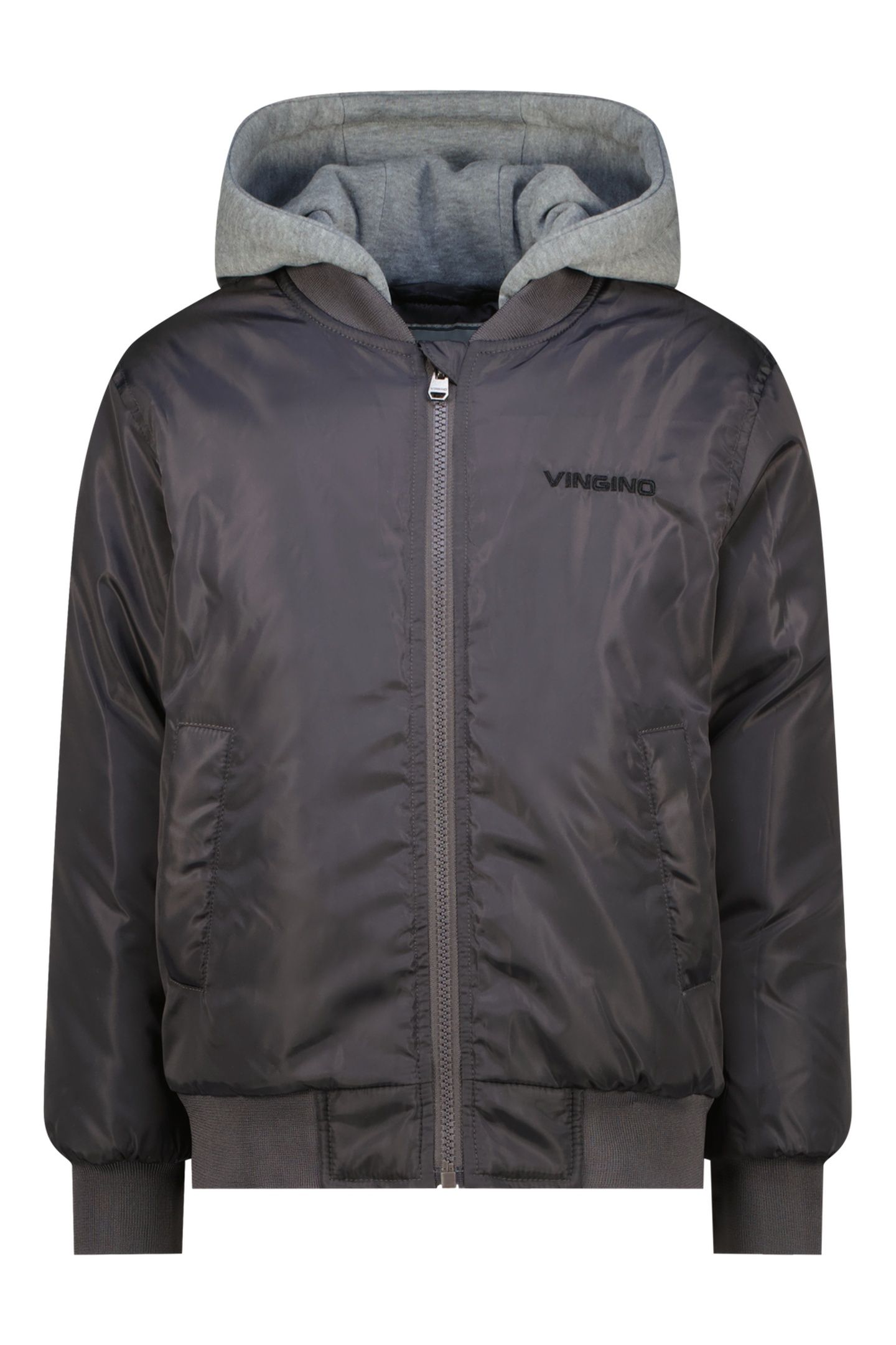 BOYS TOCER JACKET OUTDOOR GREY STONE 4
