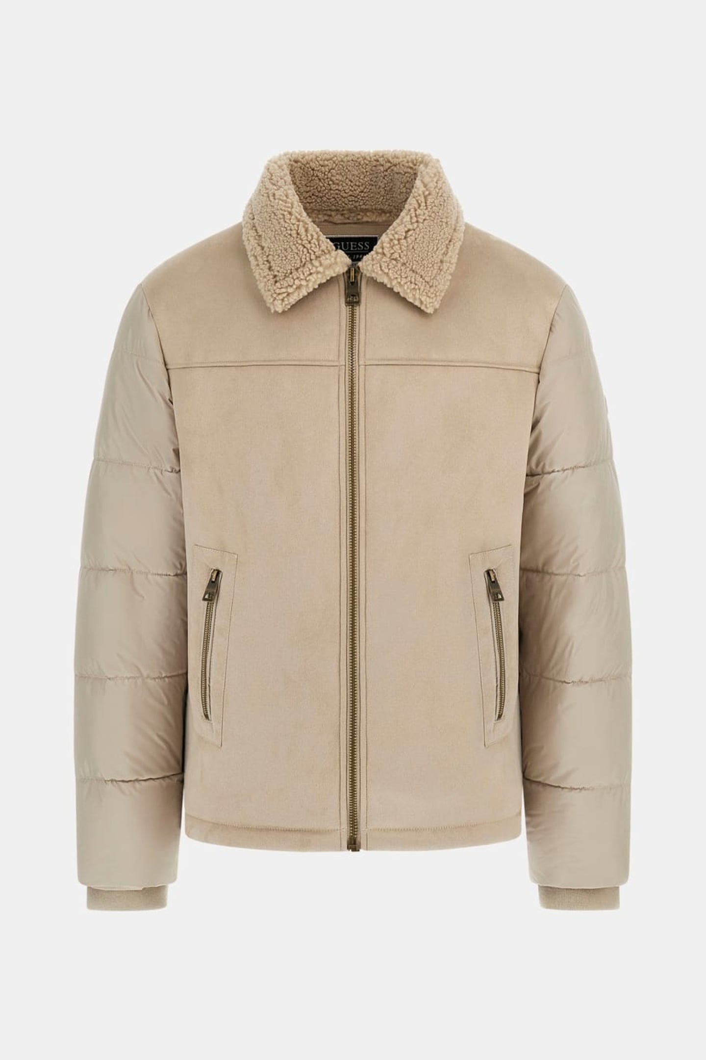 SHEARLING PUFFA JACK PASADENA STONE 4