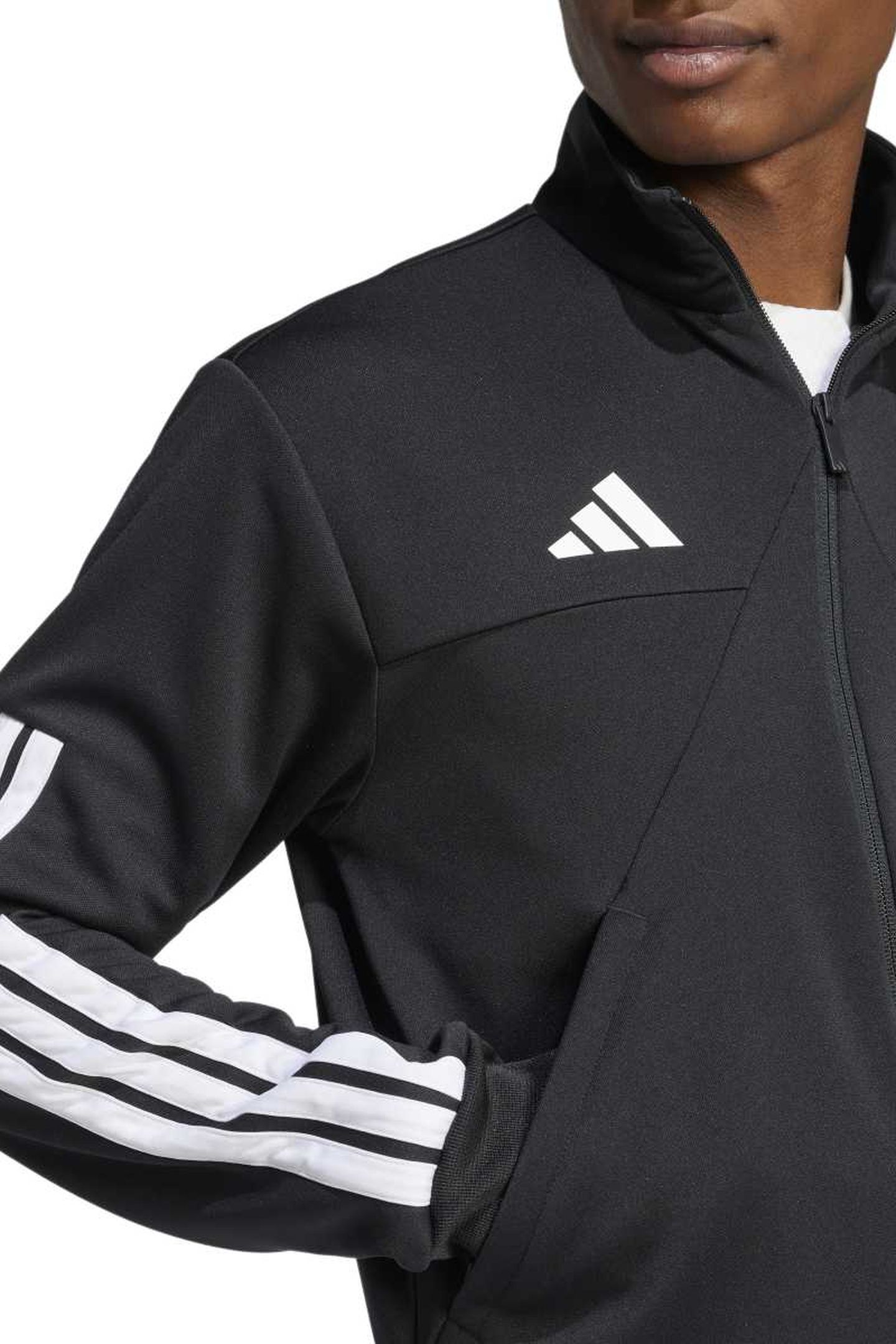 UNISEX TIRO WM TRACK TOP BLACK 6