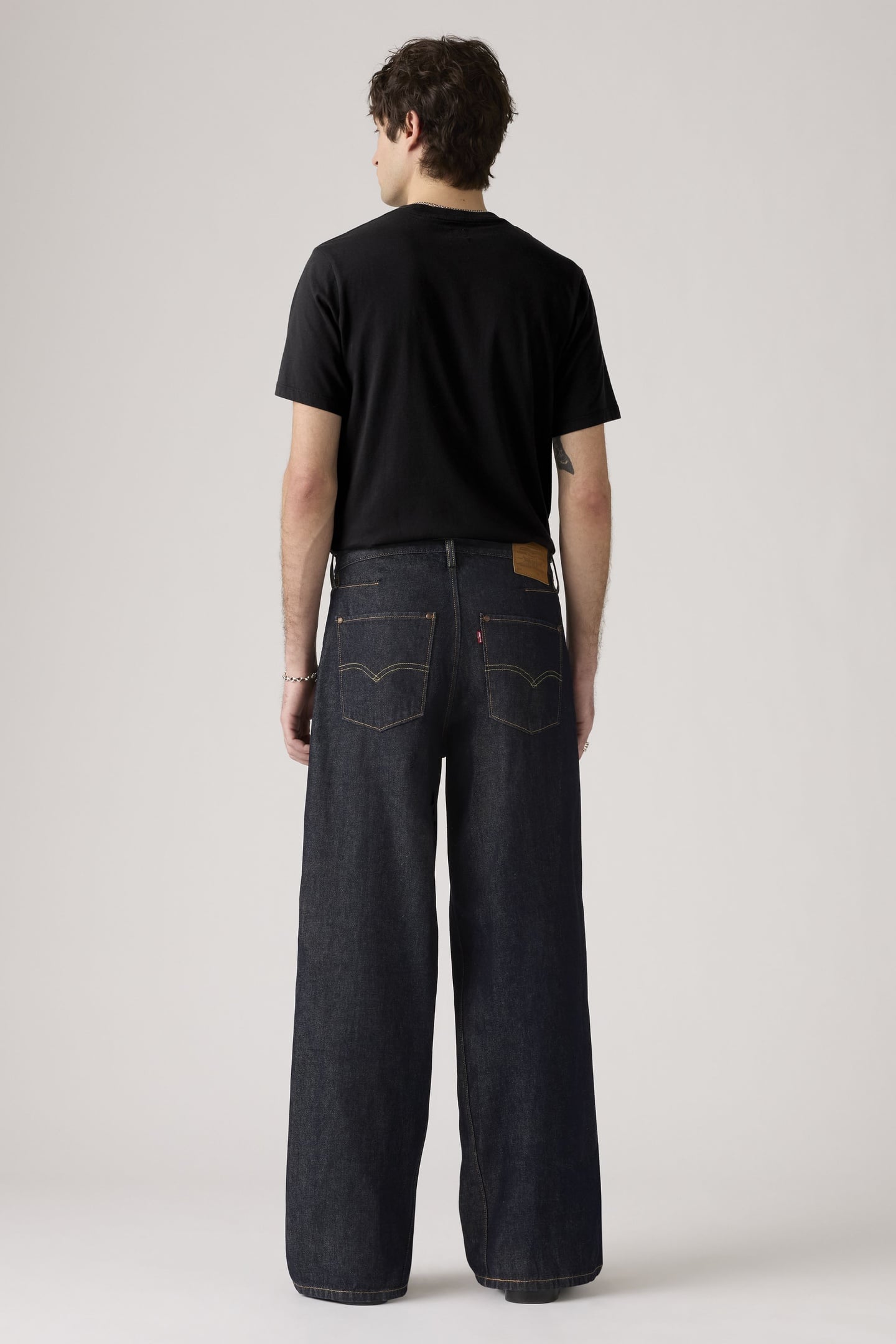 TWISTED BAGGY WIDE JEANS 2