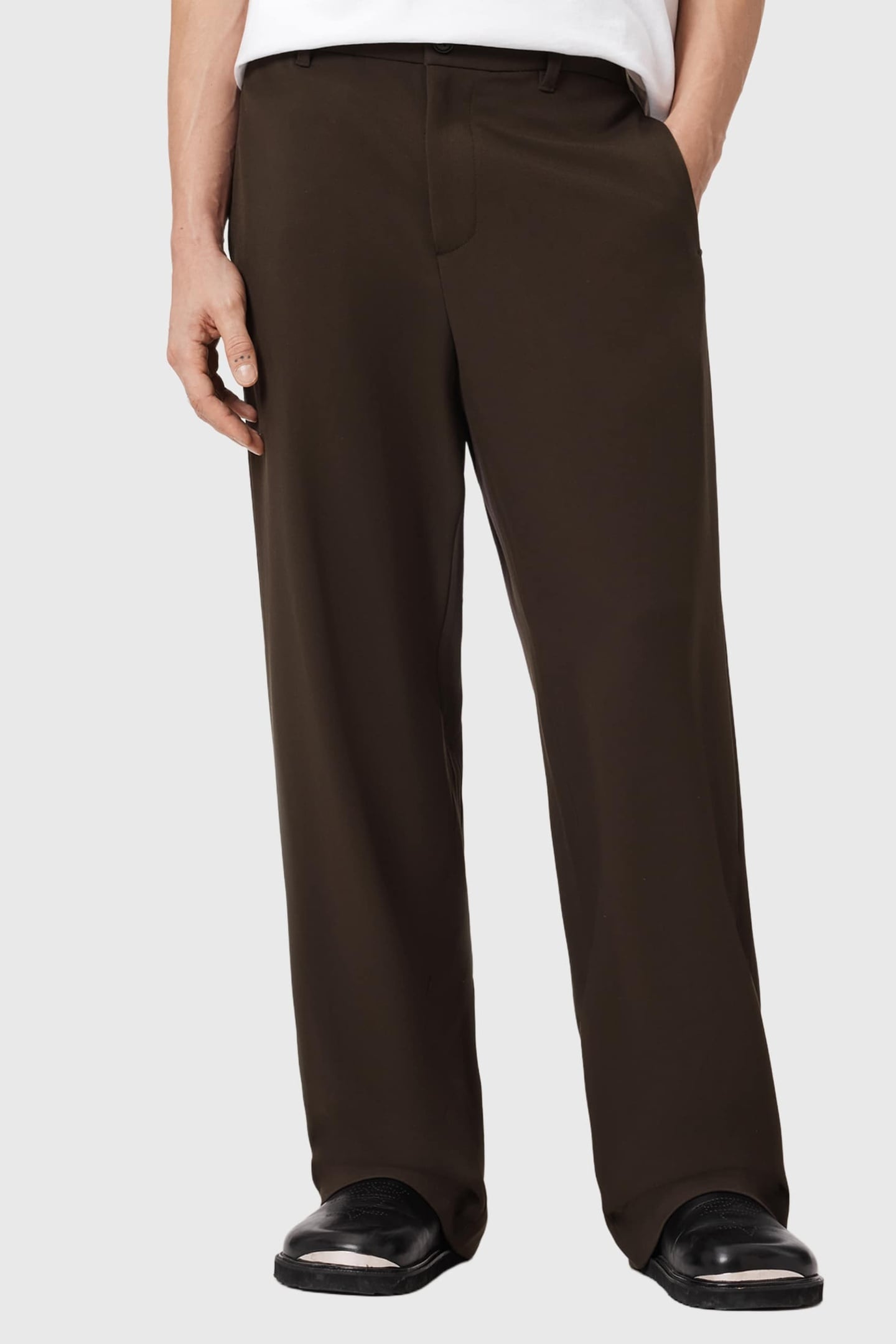 HALLA TROUSER TAUPE BROWN 3
