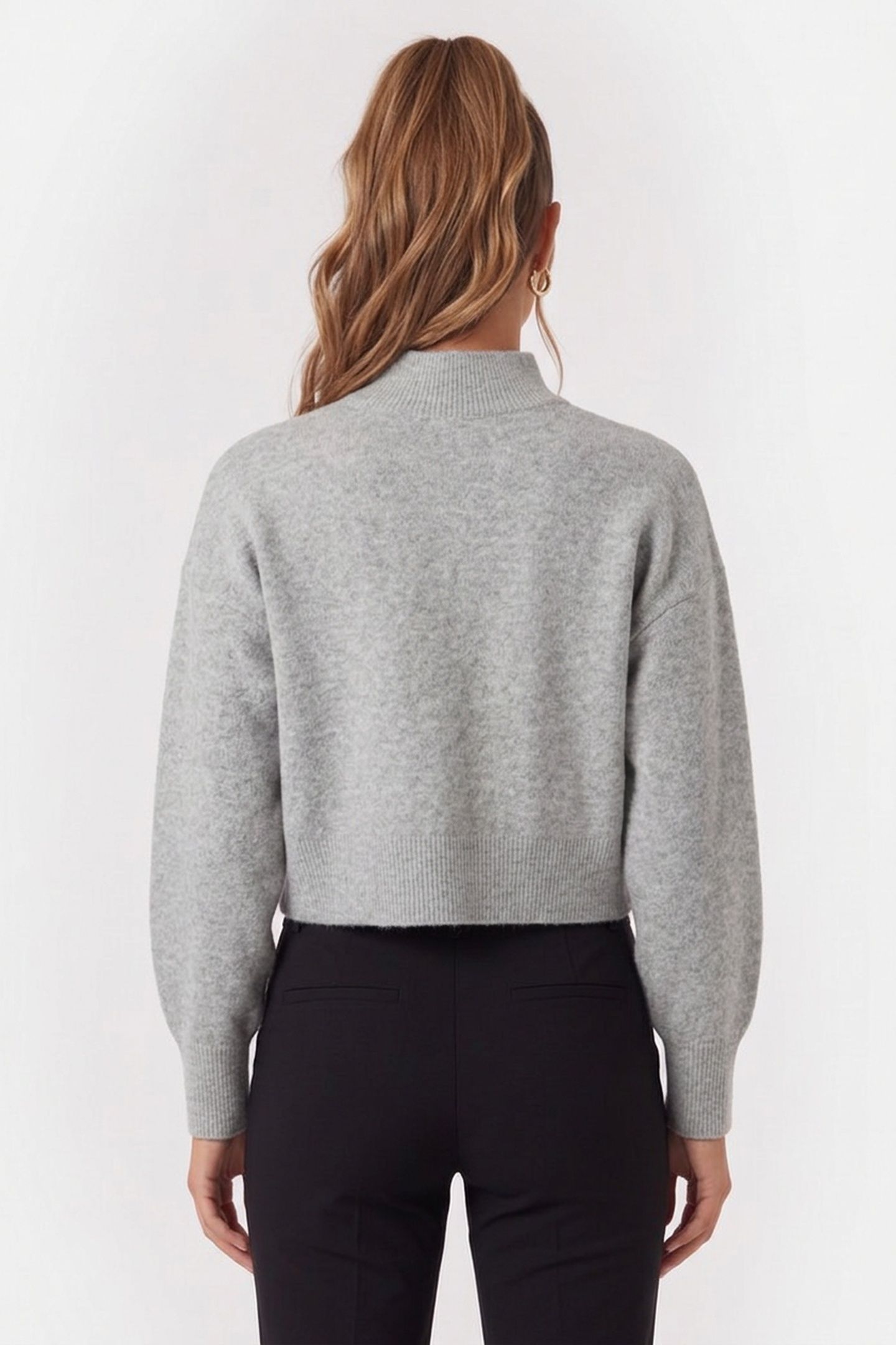 LA BURROW SWEATER GREY 2