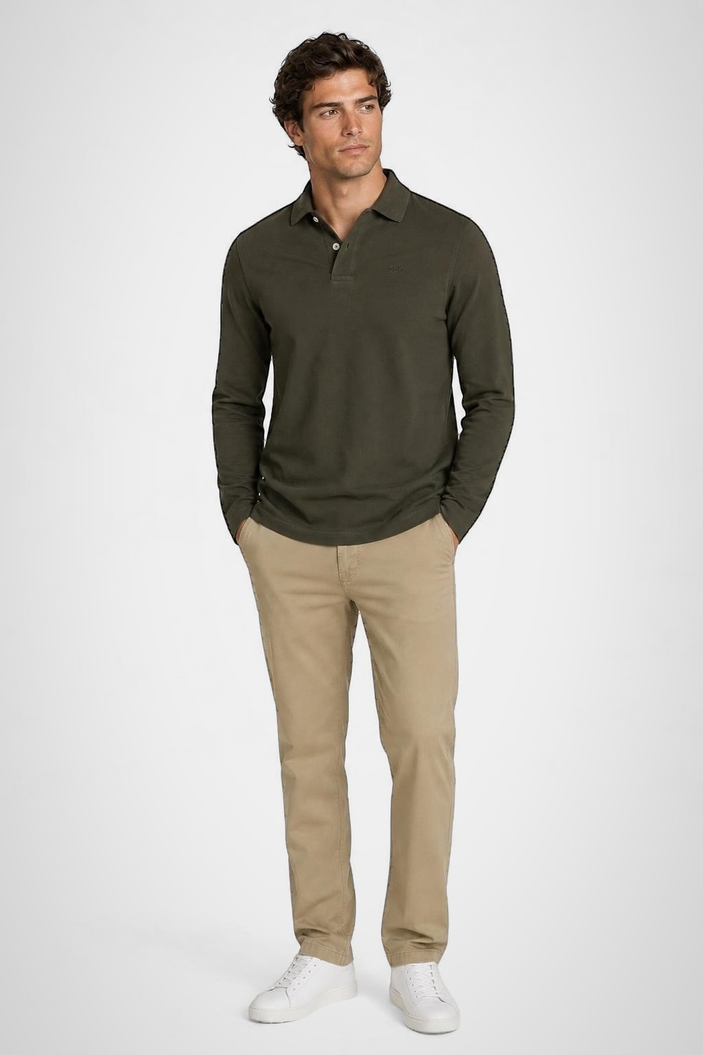 CLASSIC POLO DARK OLIVE 2