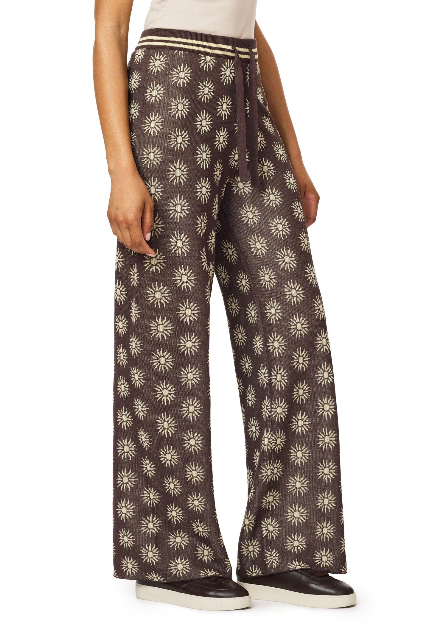 DRAWSTRING PANT SEAL BROWN/ REED YELLOW 5