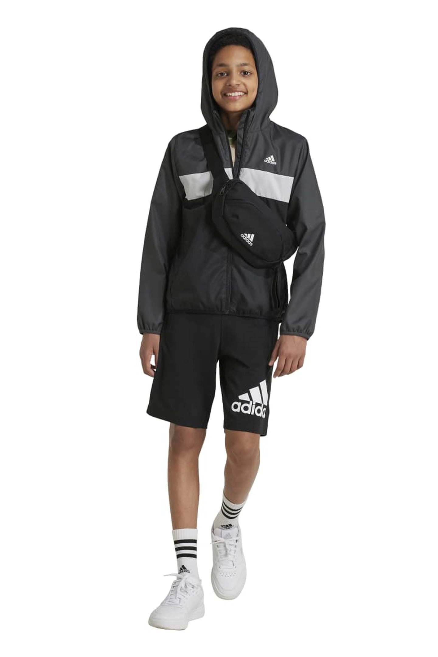 JUNIOR TIBERIO WINDBREAKER GREY SIX 5