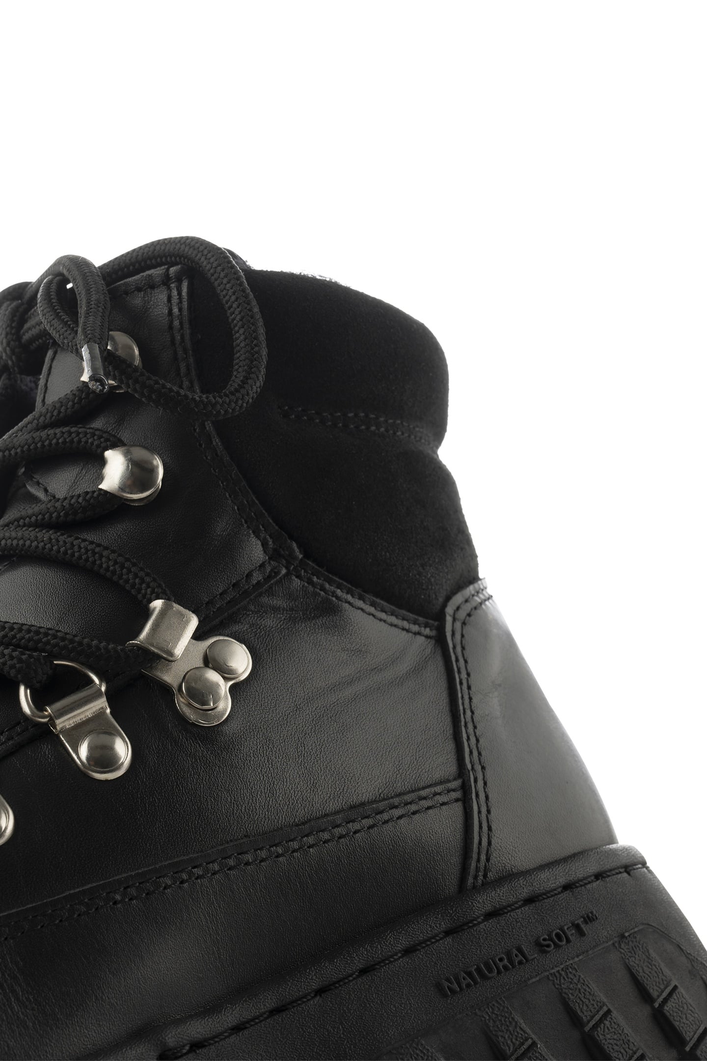 IRIS TRACK LEATHER BLACK 8
