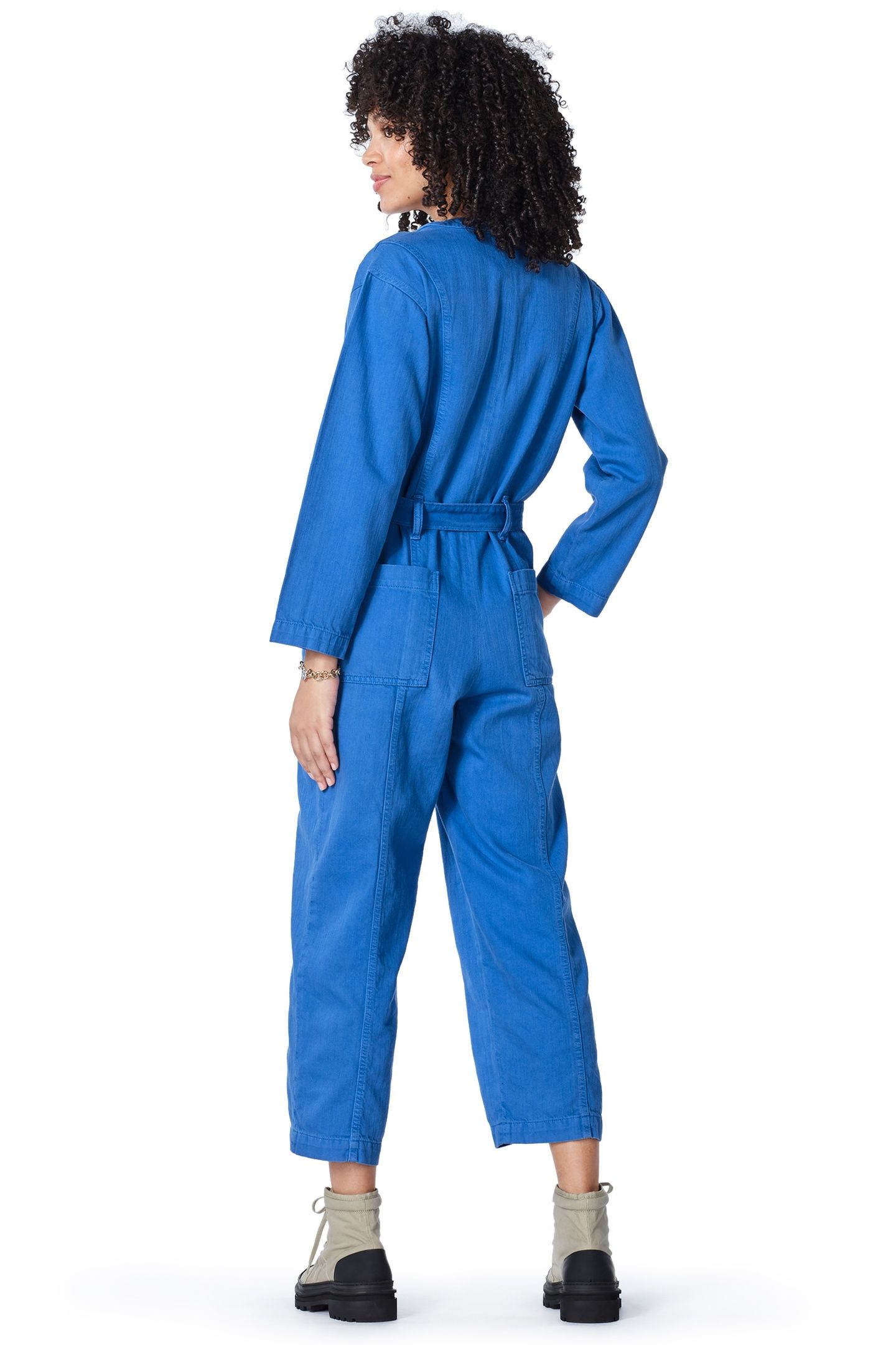 JUMPSUIT GAELLE BLUE 2