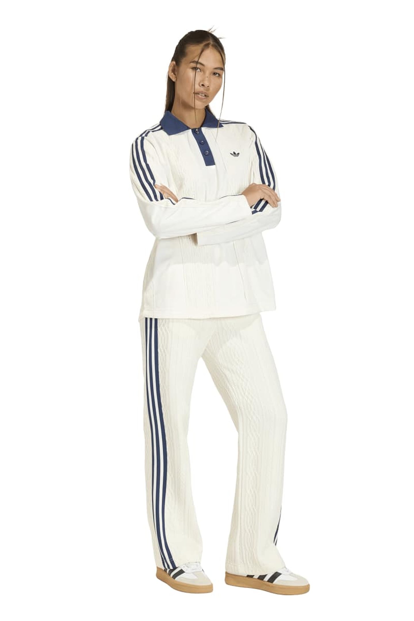 KNIT TRACK TOP OG OFF WHITE 1