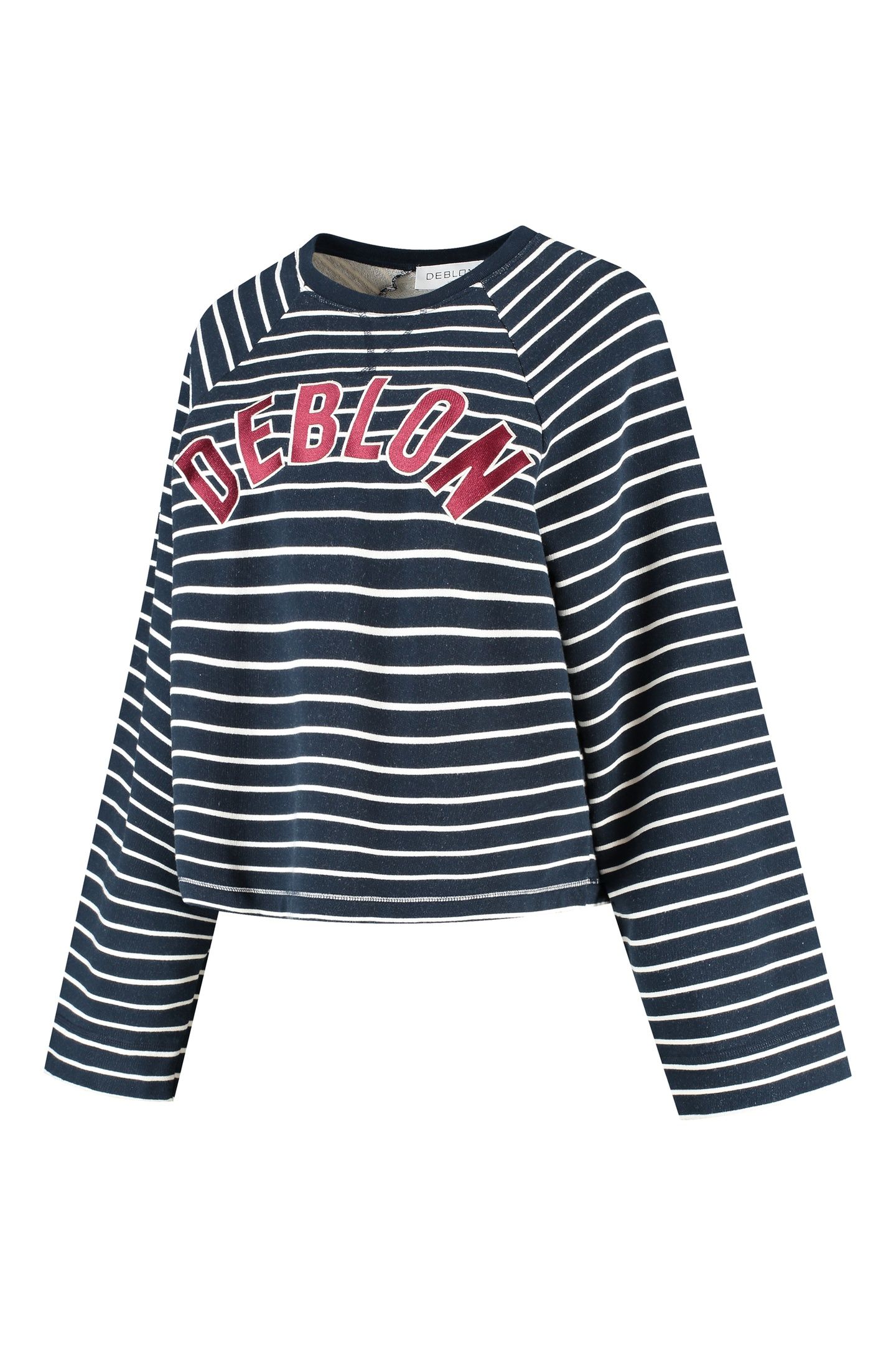 DANA STRIPED SWEATER NAVY OFF WHITE 3