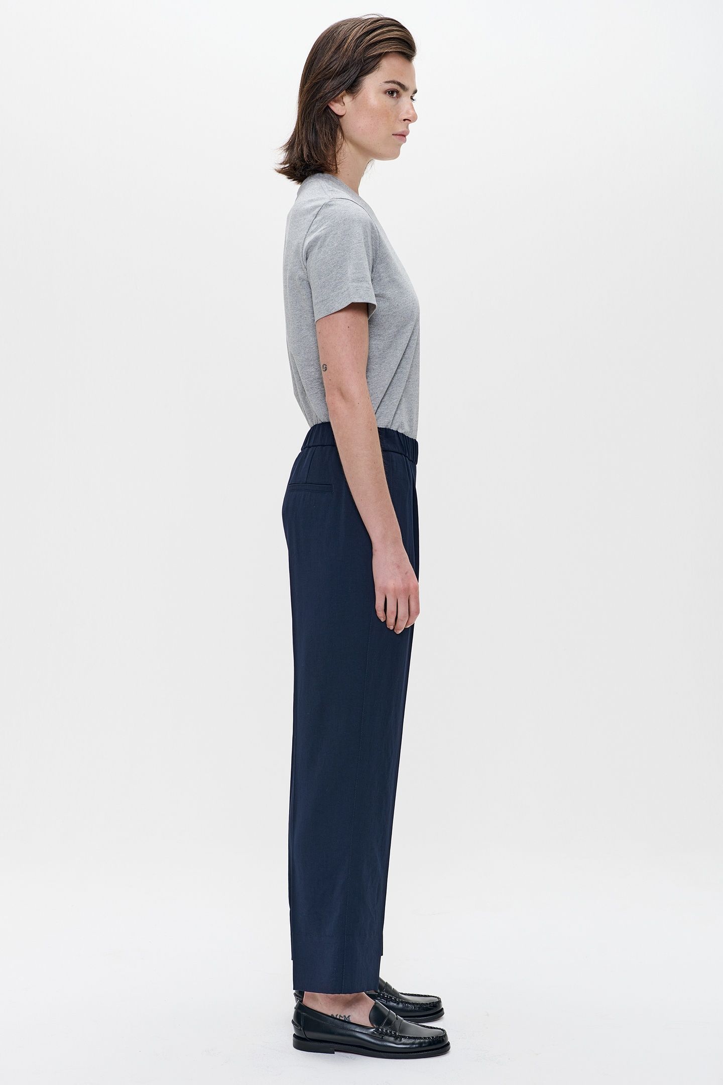 JAPANESE CREPE NEW CHINO MIDNIGHT BLUE 4