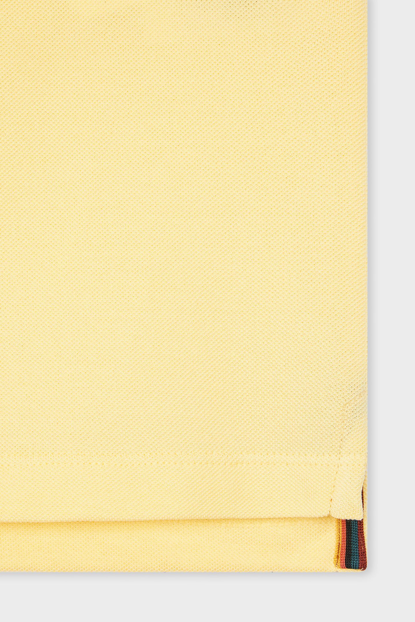 MENS STR PLACKET POLO YELLOW 6