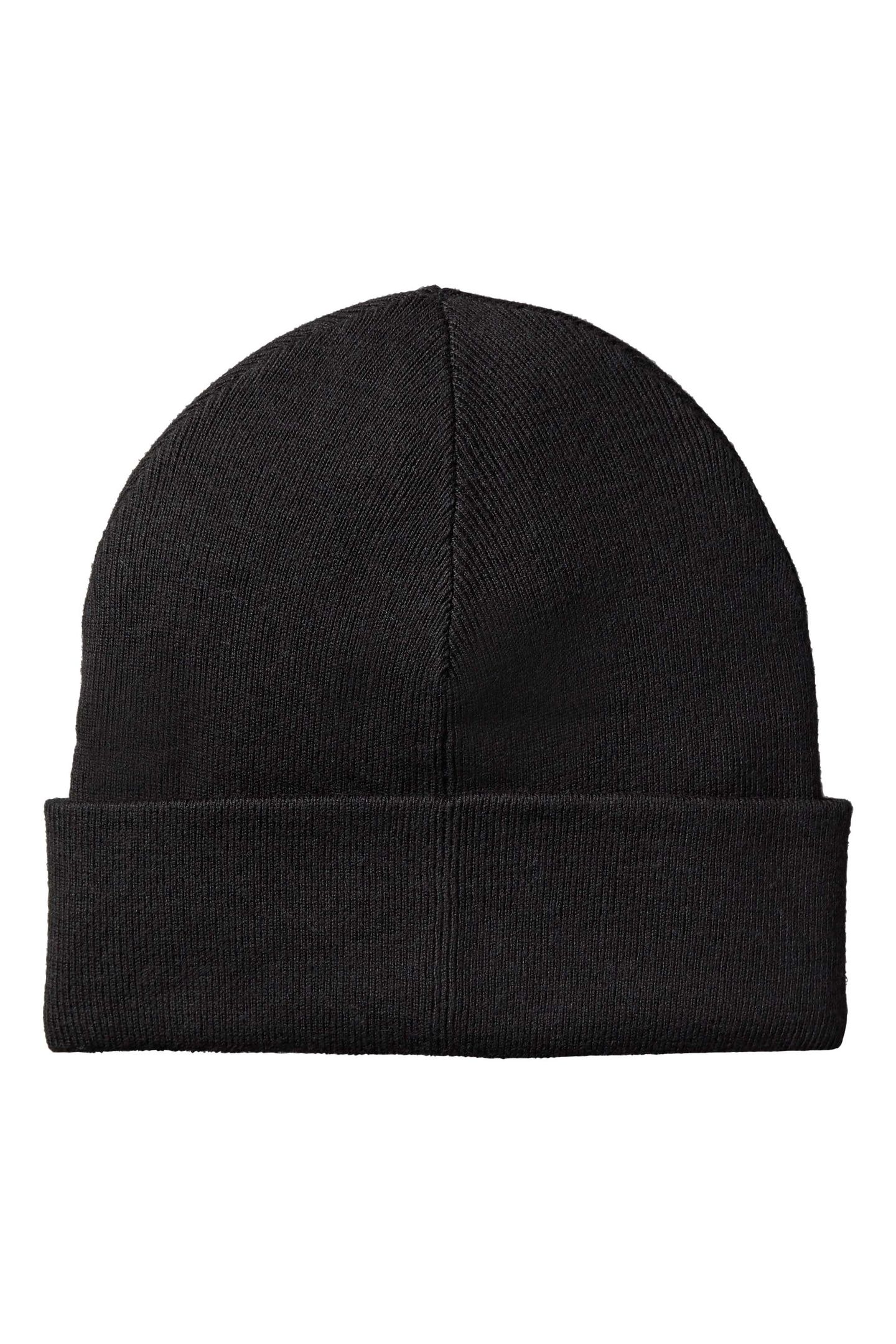 CK FINE RIB BEANIE BLACK 2