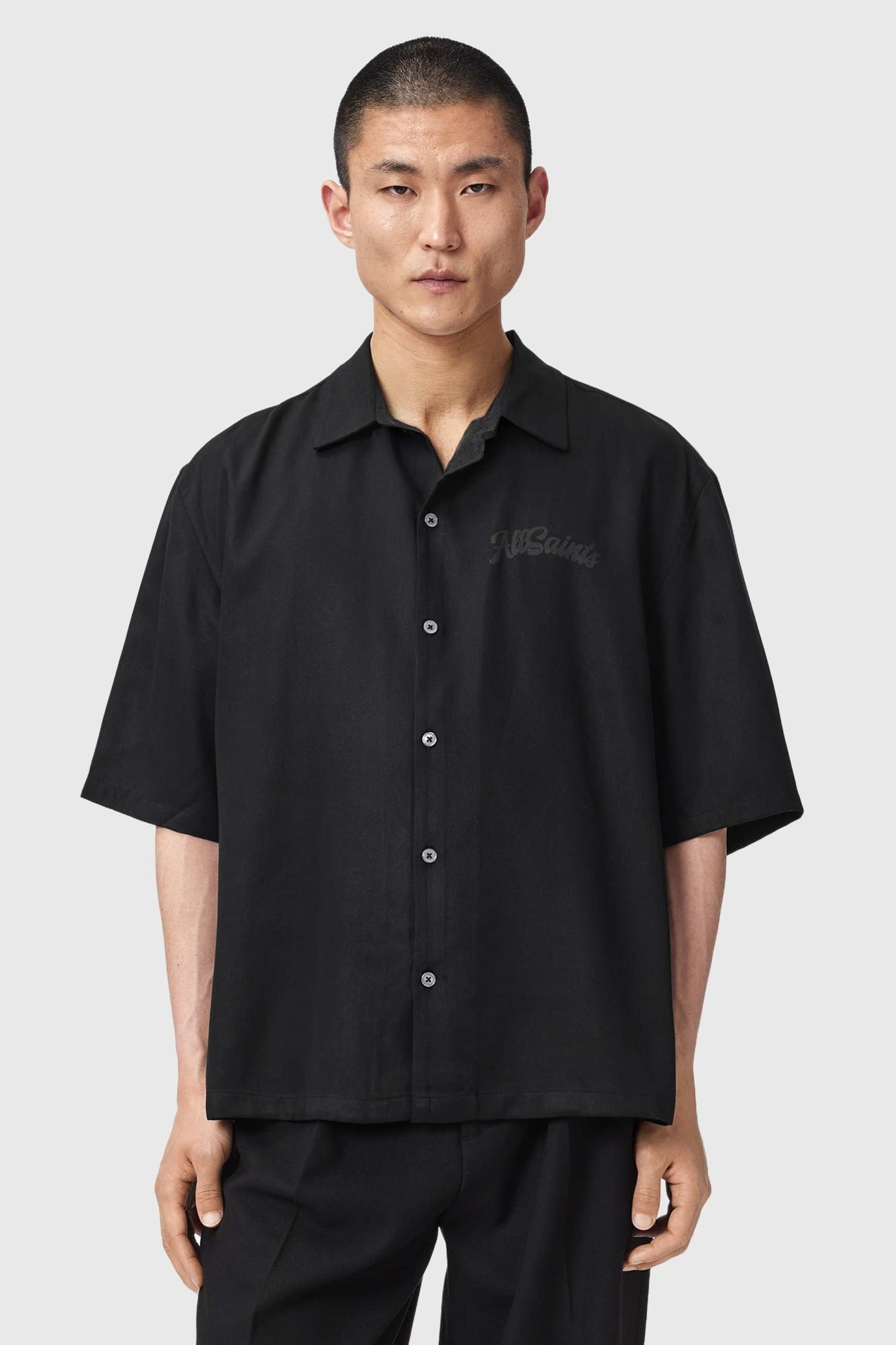 CIRCE SS SHIRT JET BLACK 2