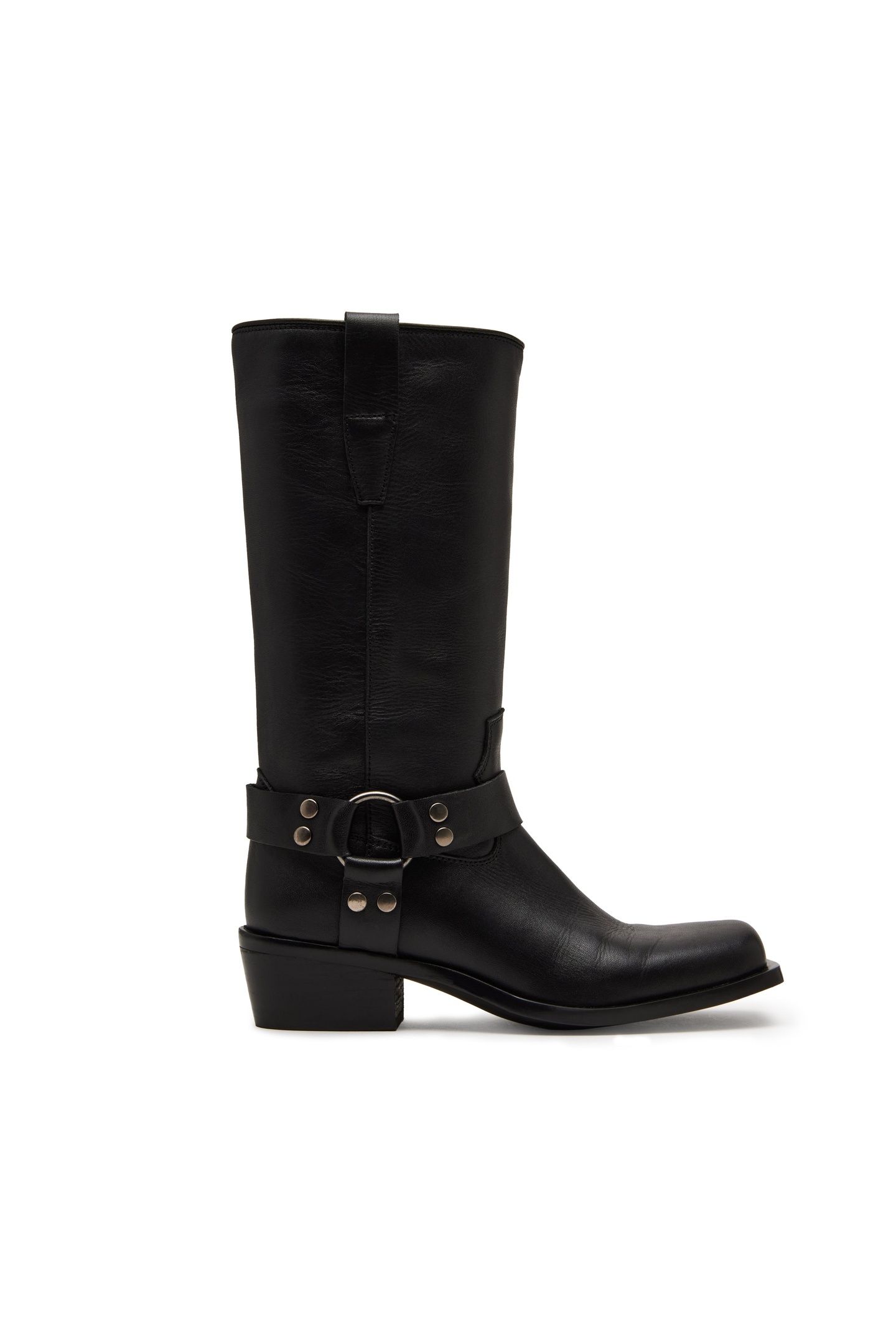 RUSKIN BOOTS BLACK LEATHER 1