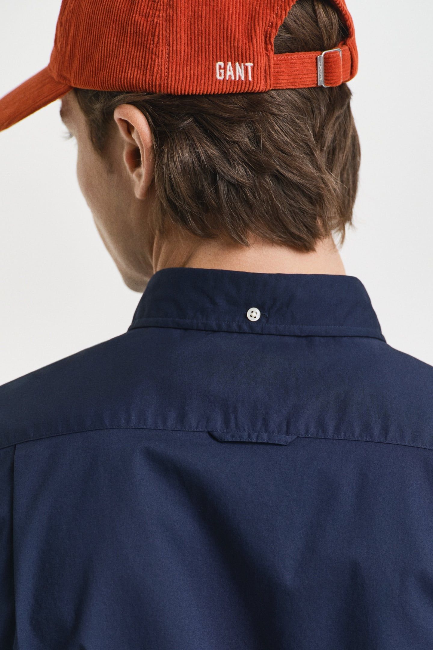 SLIM CLASSIC POPLIN SHIRT MARINE 8