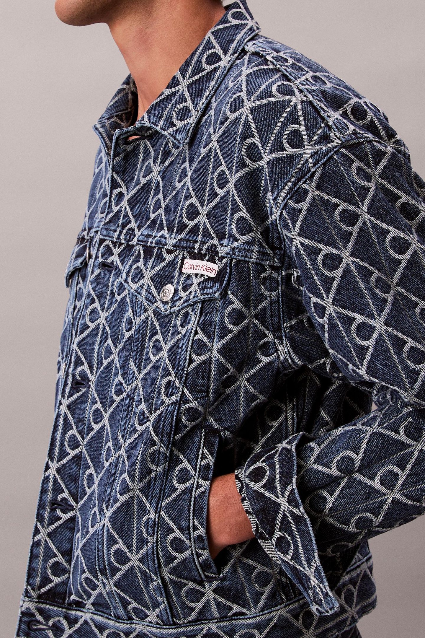 90S JACKET INDIGO EMBLEM 7