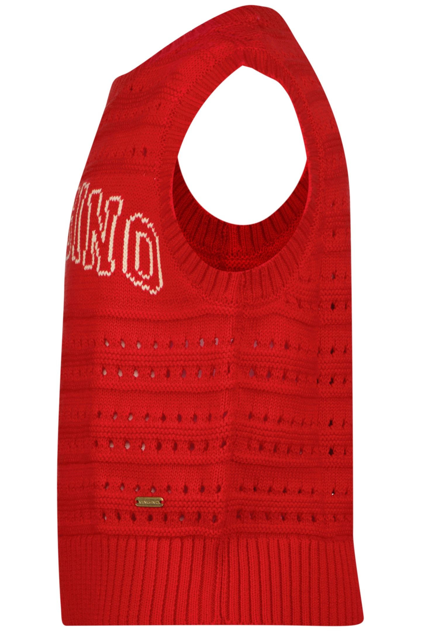 GIRLS MINNY PULLOVER FIERY RED 4