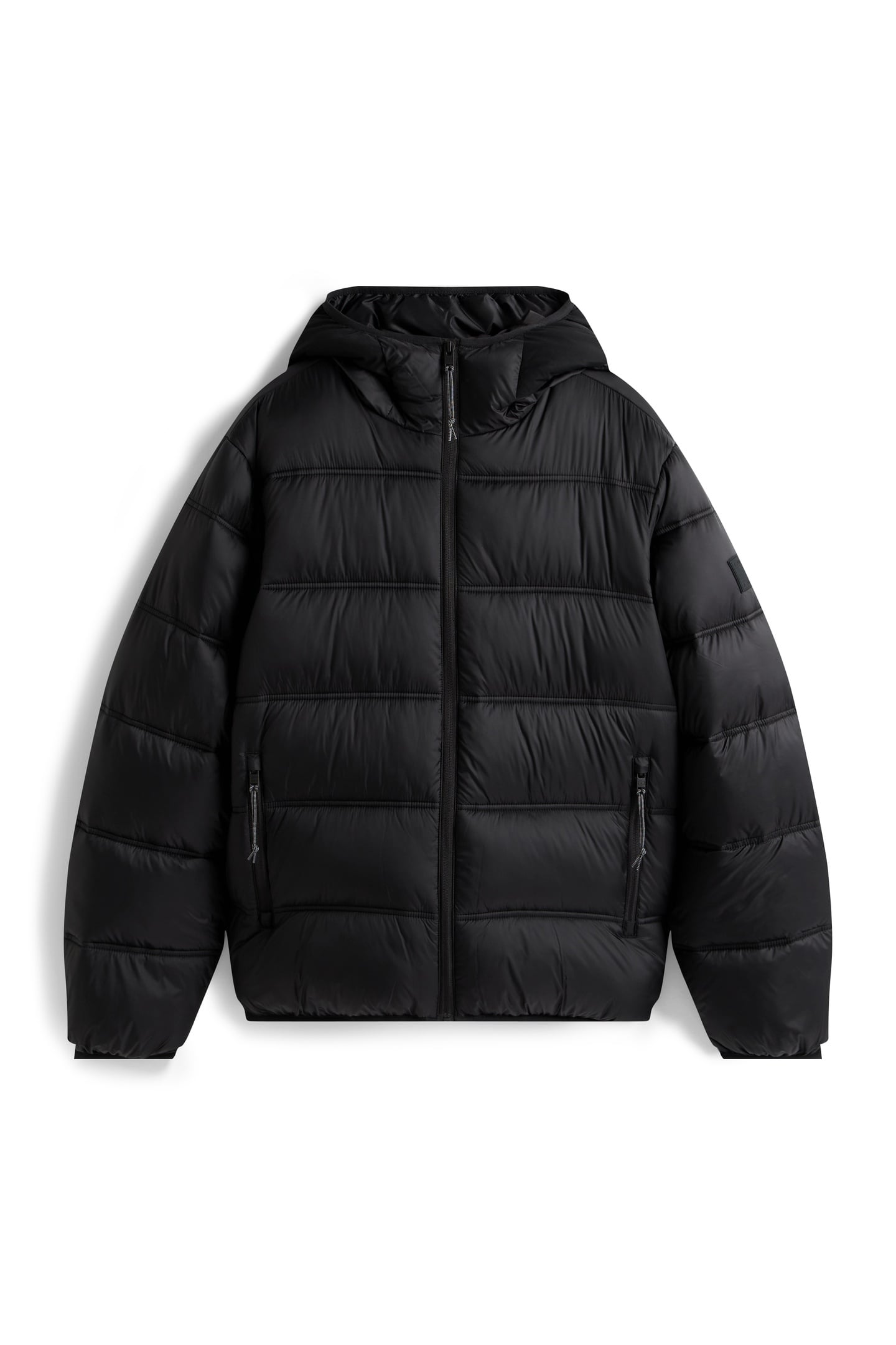 TJM HOODED LOGO JACKET BLACK 4