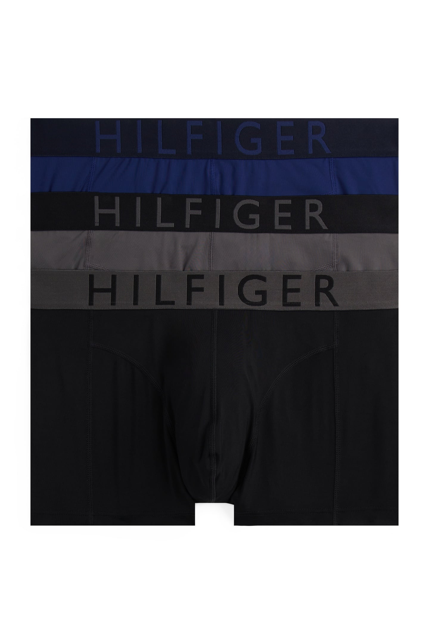 3-PACK TRUNK WAISTBAND DARK ASH/NAVY/BLACK 1