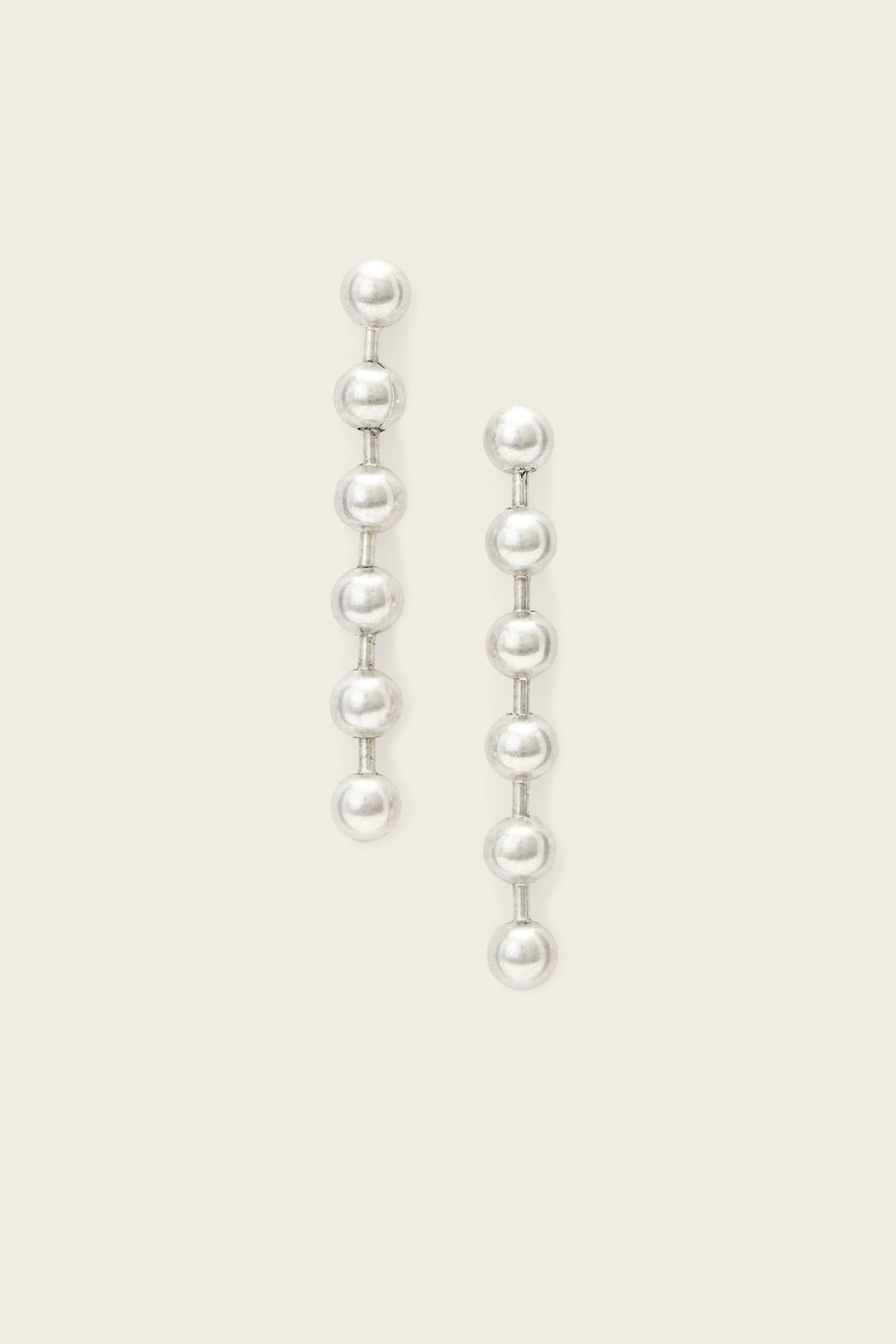 EBBY LINEAR ERNGS WARM SILVER 2
