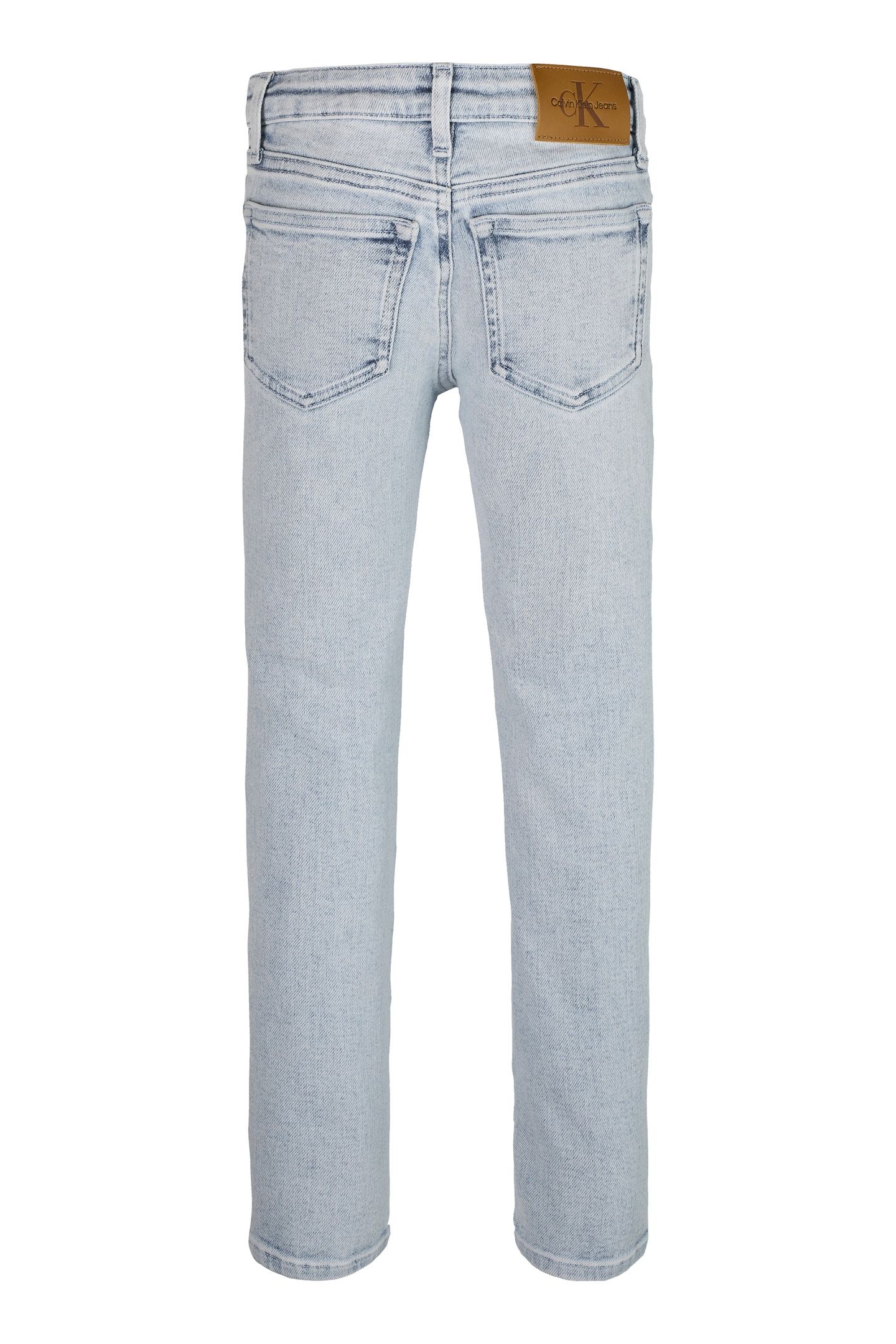 GIRLS MID RISE SKINNY CLEAN SKY BLUE 4