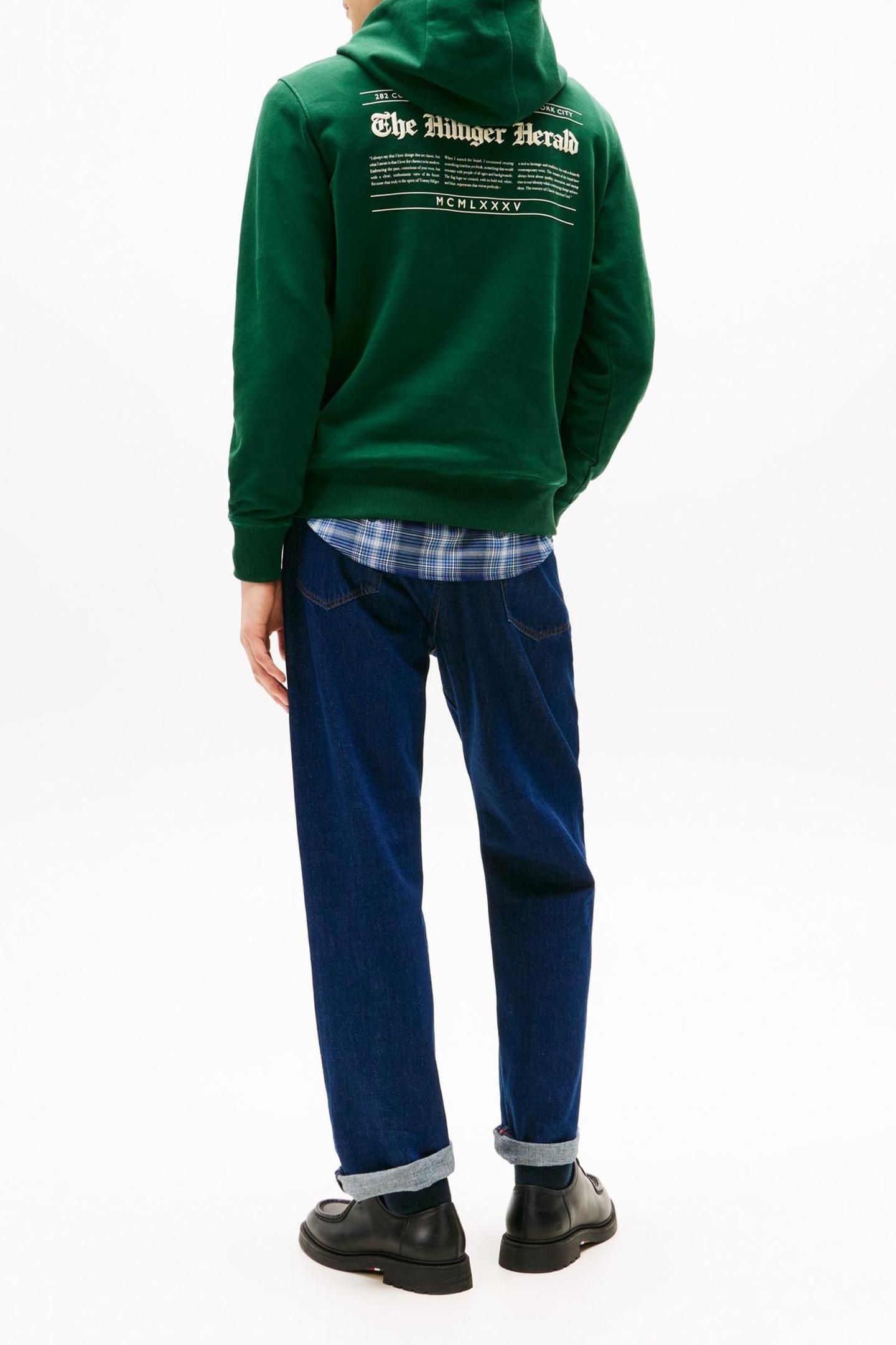 HILFIGER HERALD GRAPHIC ORNAMENTAL GREEN 3