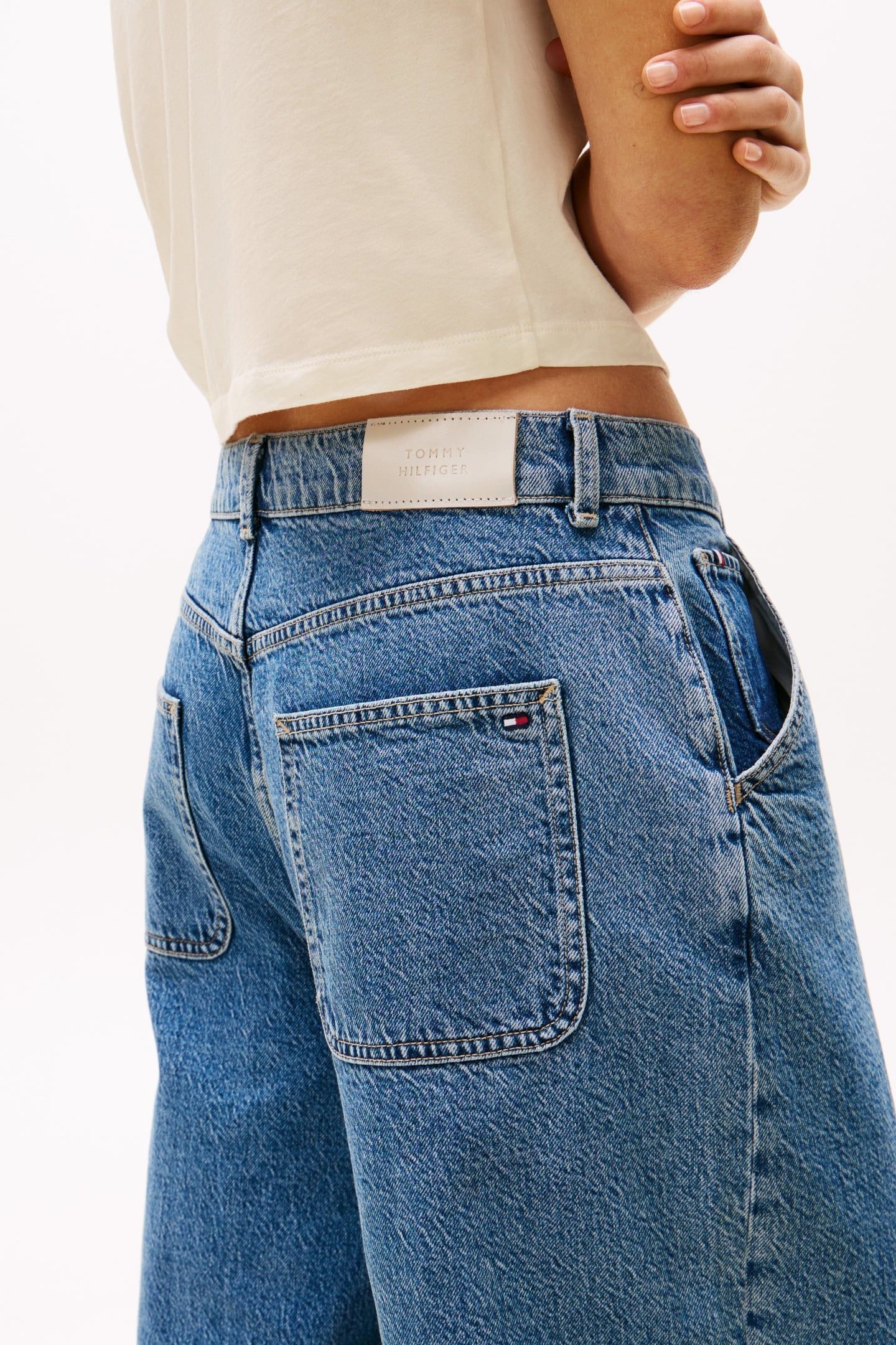 TH X SRG DENIM PANTS VINTAGE DENIM 5